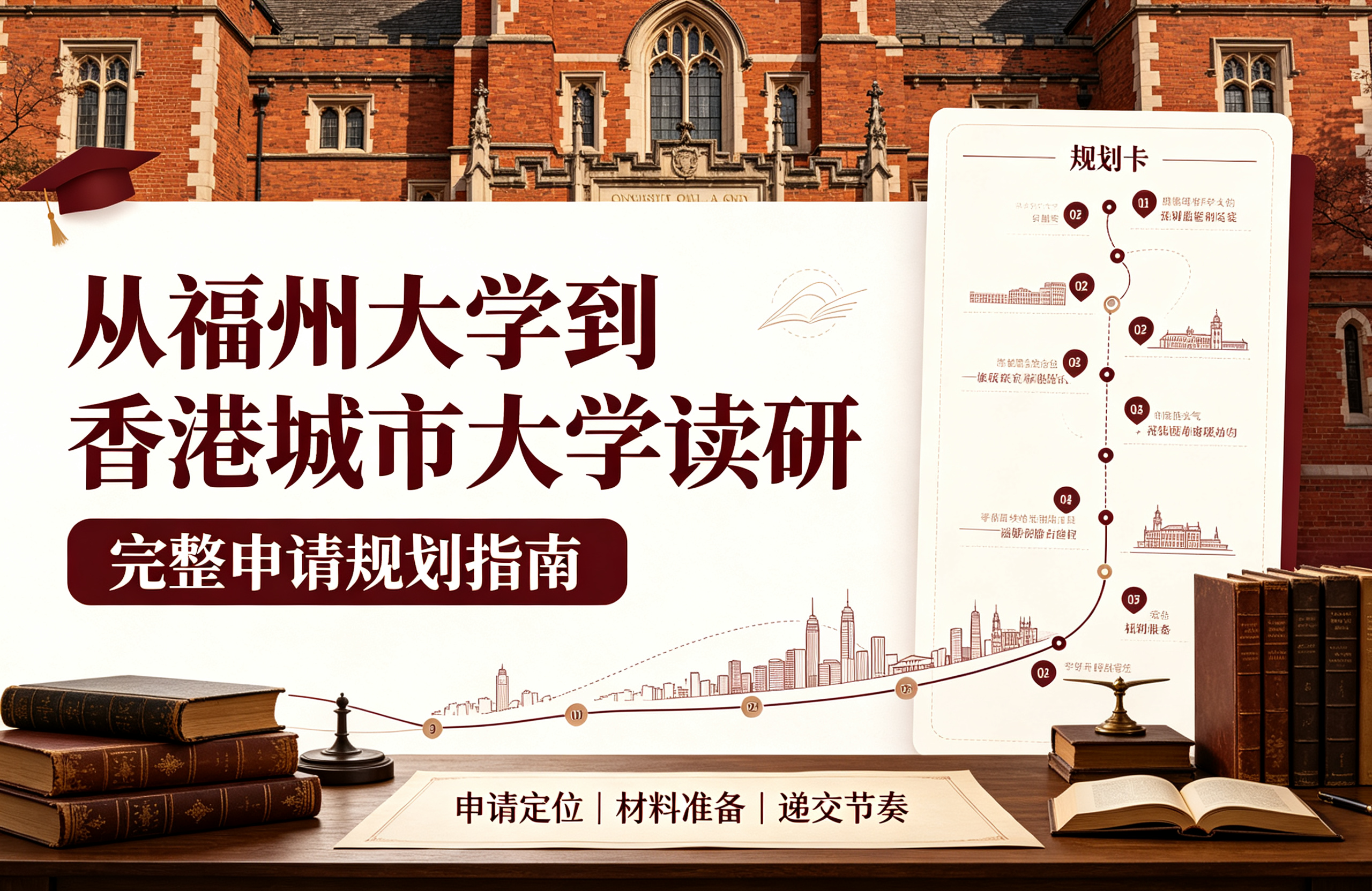 从福州大学到香港城市大学读研，完整申请规划指南