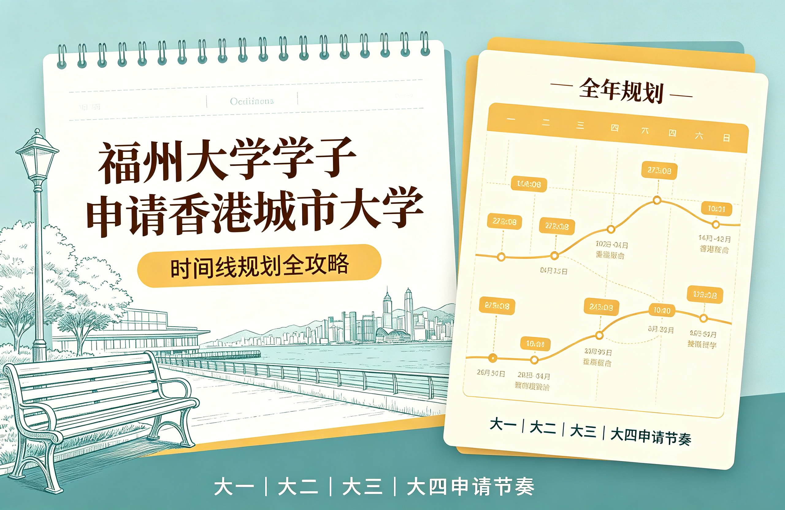 福州大学学子申请香港城市大学，时间线规划全攻略