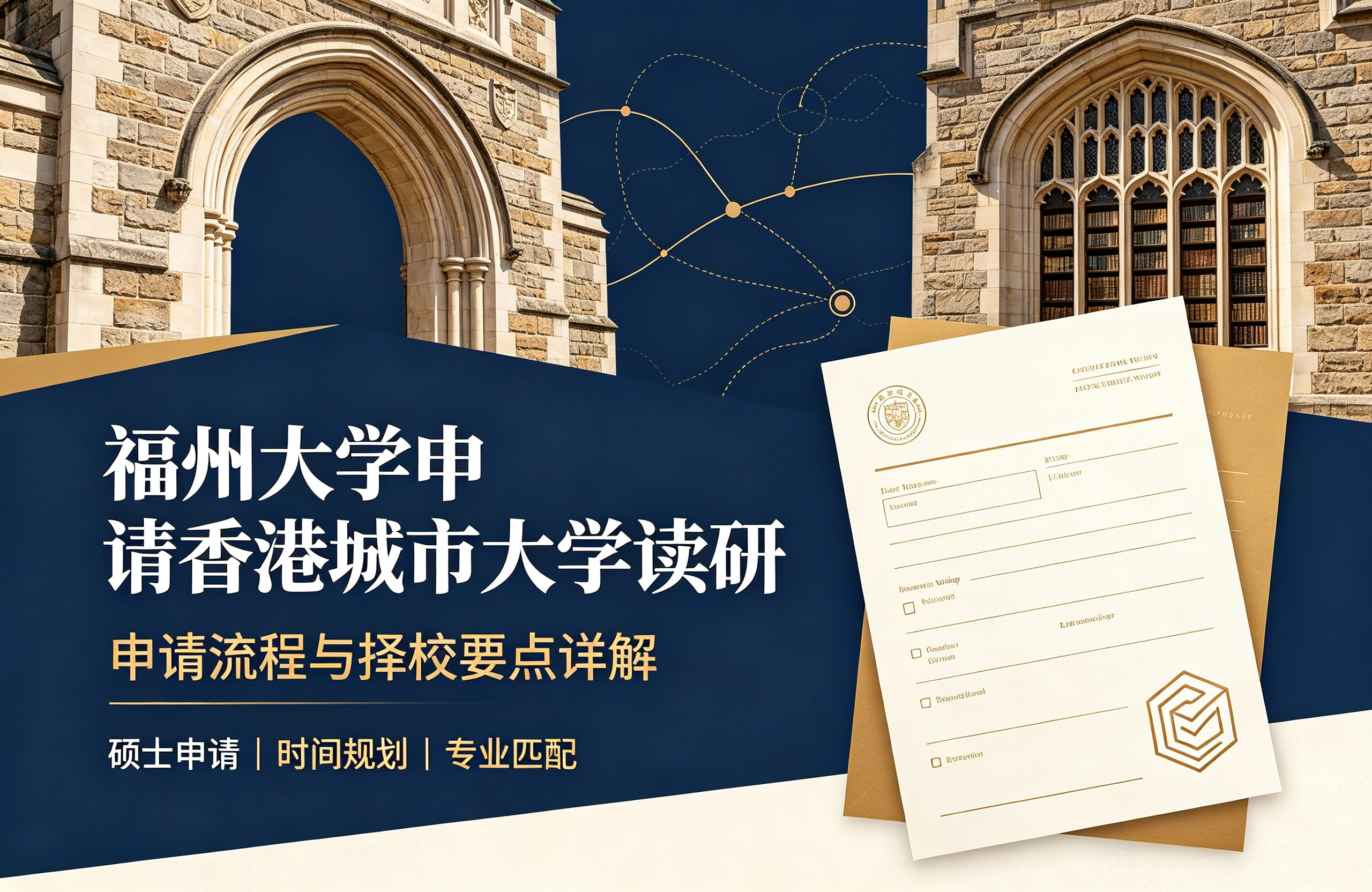 福州大学申请香港城市大学读研，申请流程与择校要点详解