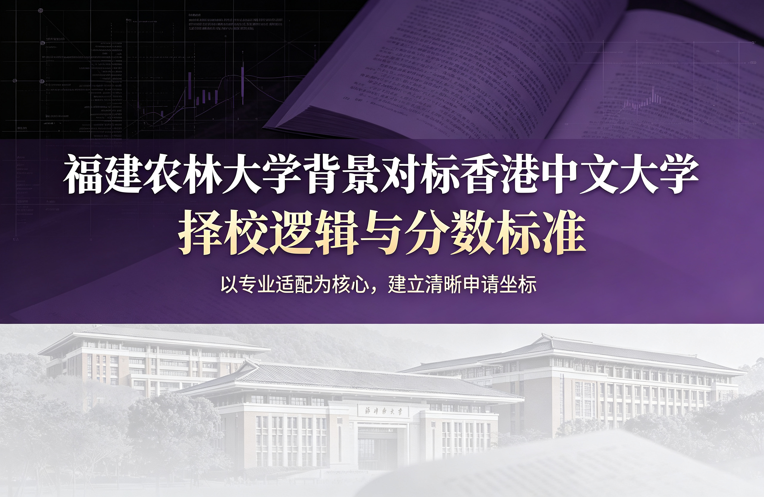 福建农林大学背景对标香港中文大学，择校逻辑与分数标准