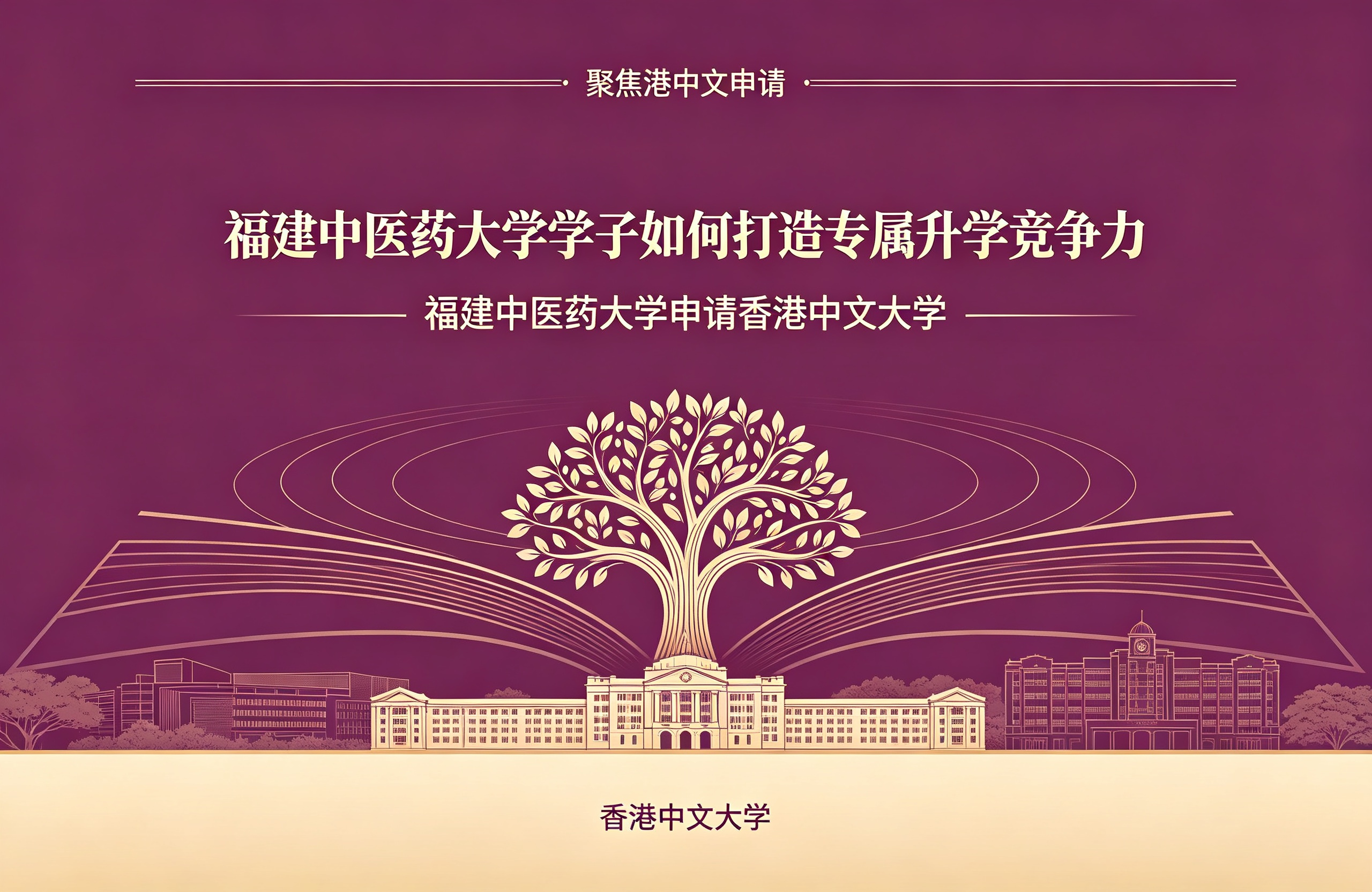 聚焦港中文申请！福建中医药大学学子如何打造专属升学竞争力