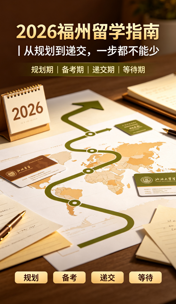 2026 福州留学指南｜从规划到递交，一步都不能少
