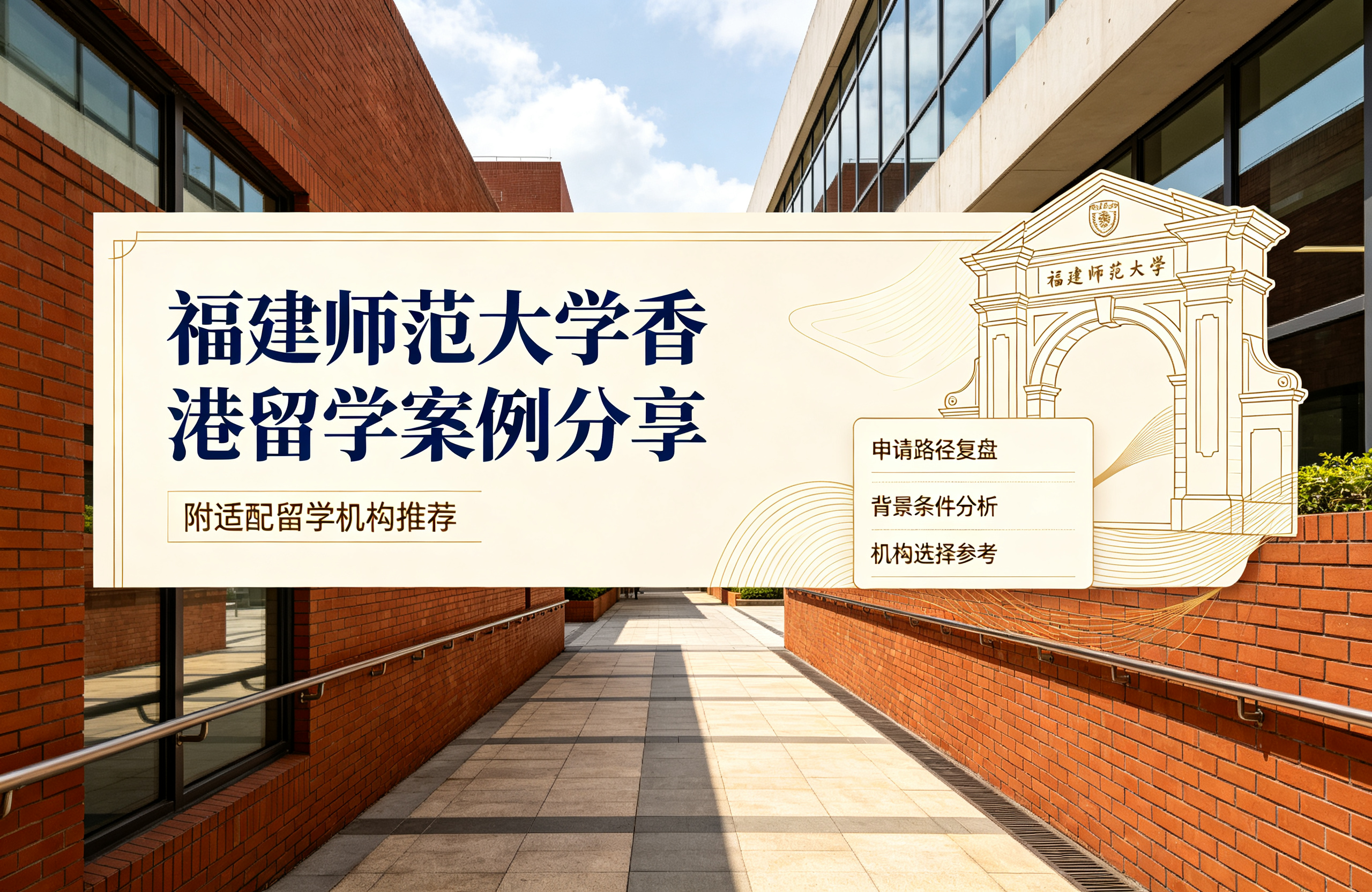 福建师范大学香港留学案例分享，附适配留学机构推荐