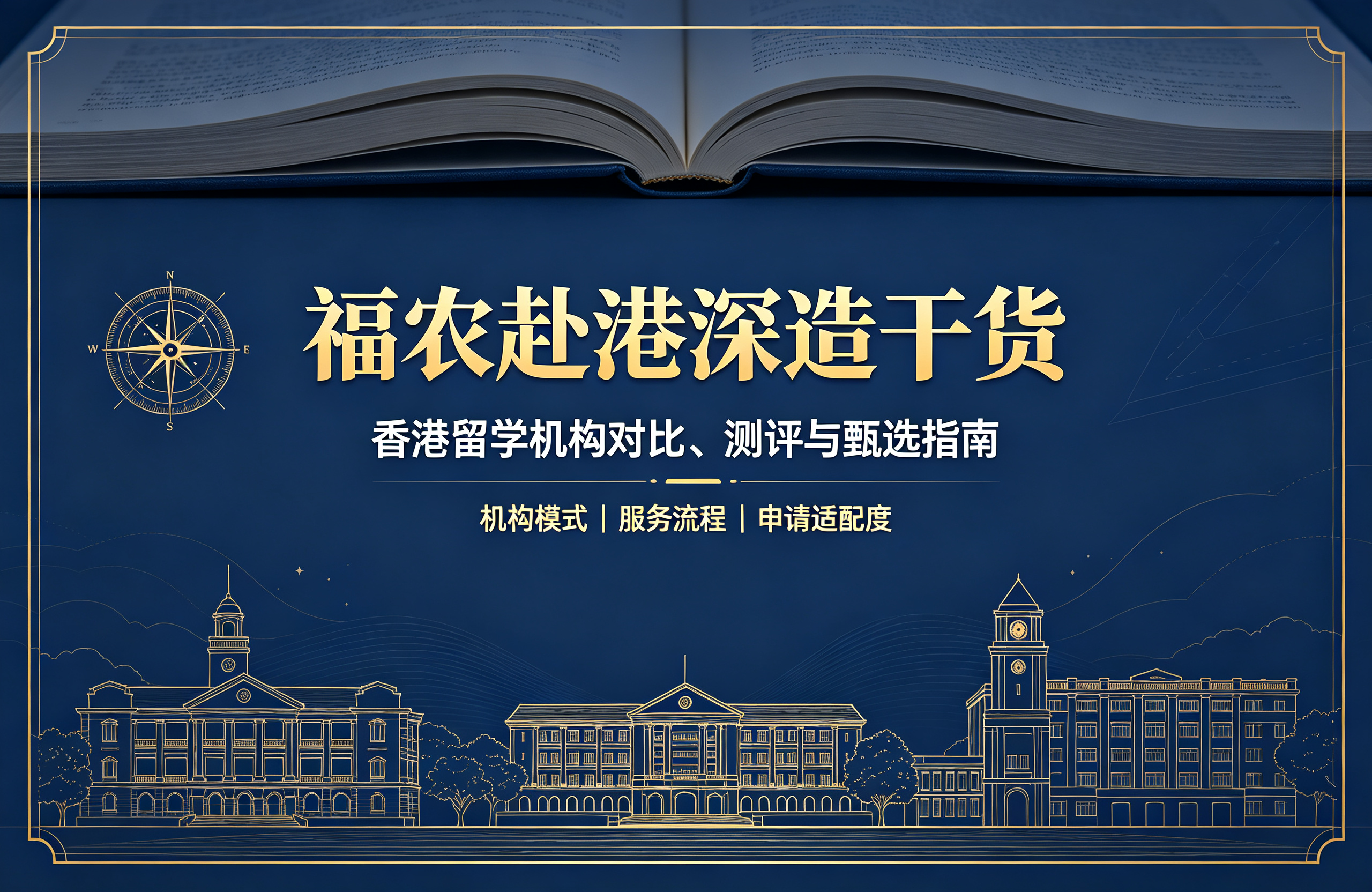 福农赴港深造干货｜香港留学机构对比、测评与甄选指南
