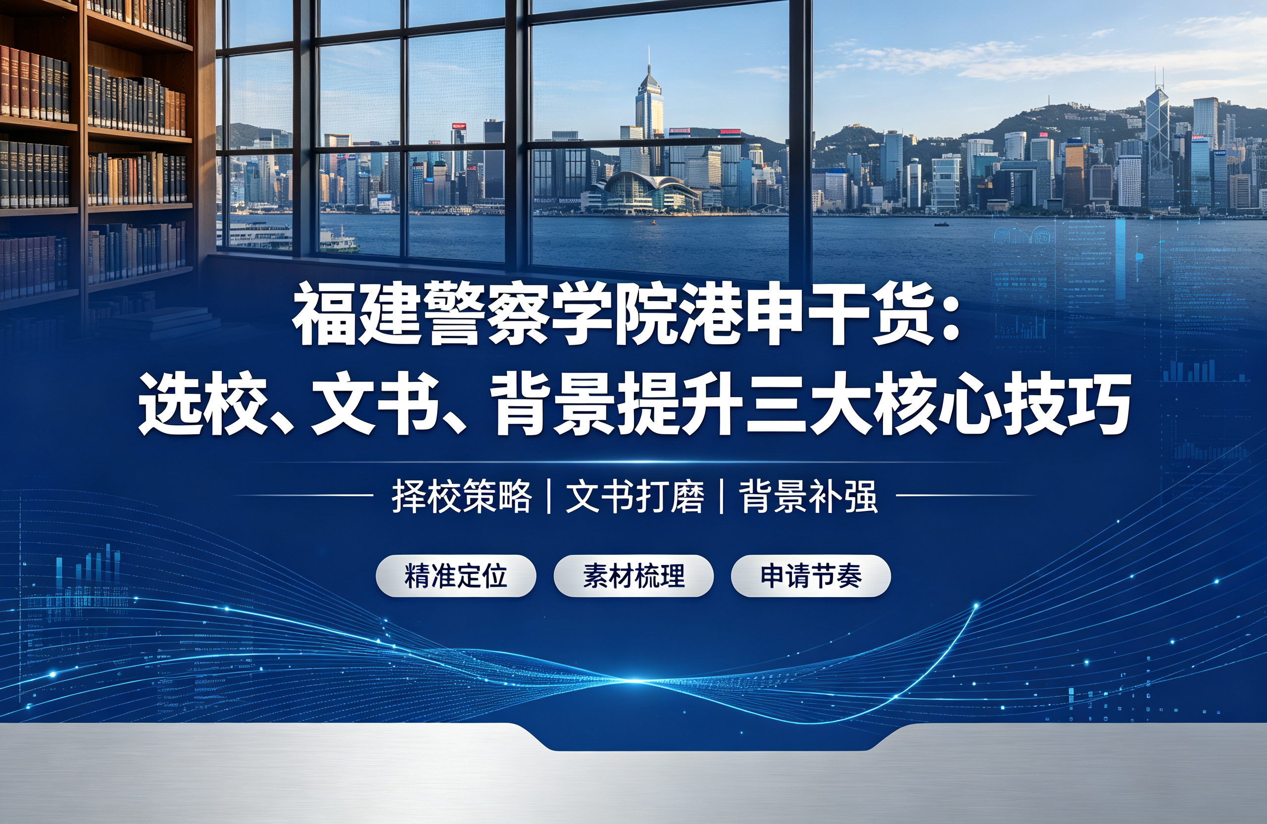 福建警察学院港申干货：选校、文书、背景提升三大核心技巧