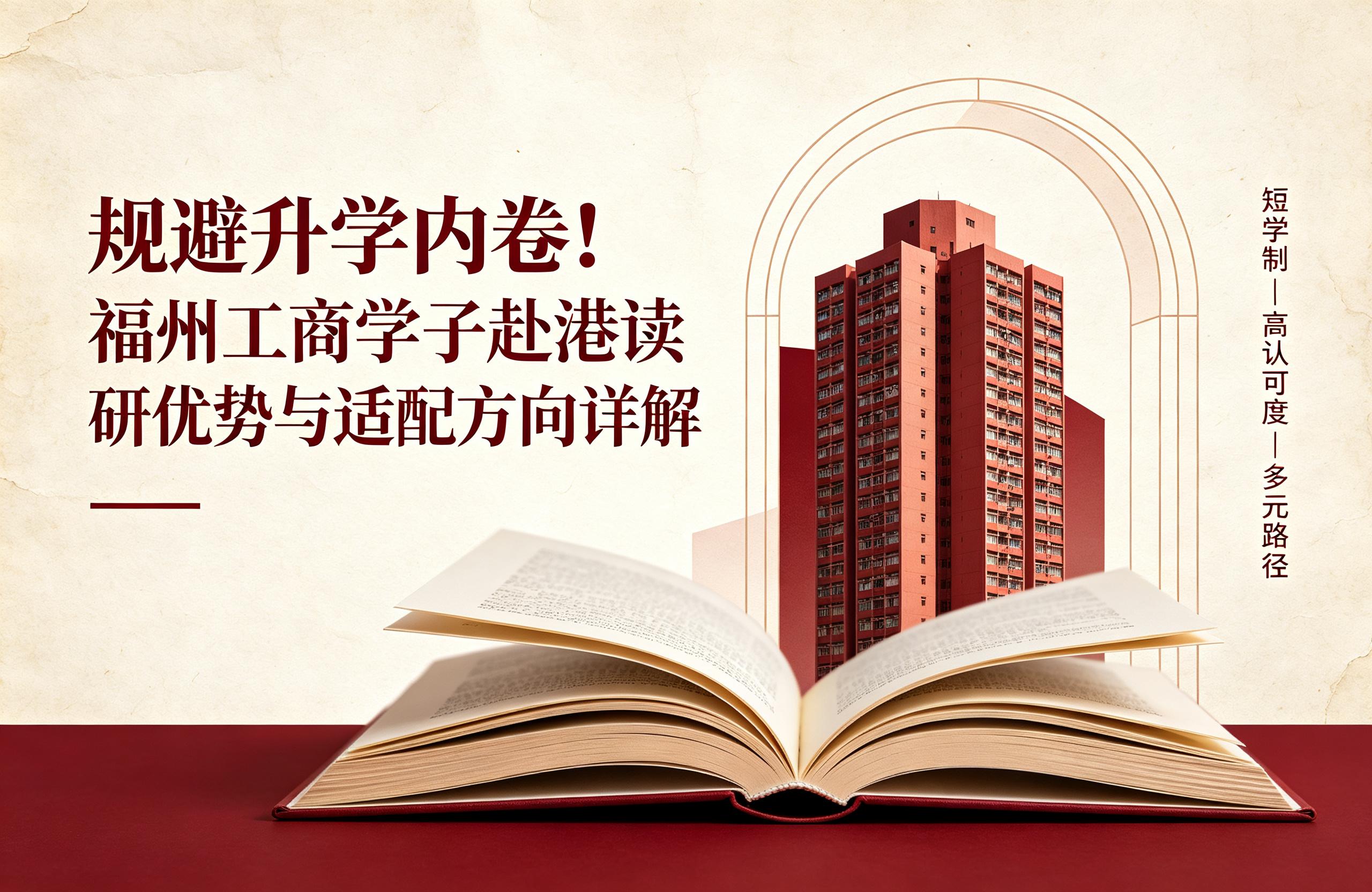规避升学内卷！福州工商学院赴港读研优势与适配方向详解