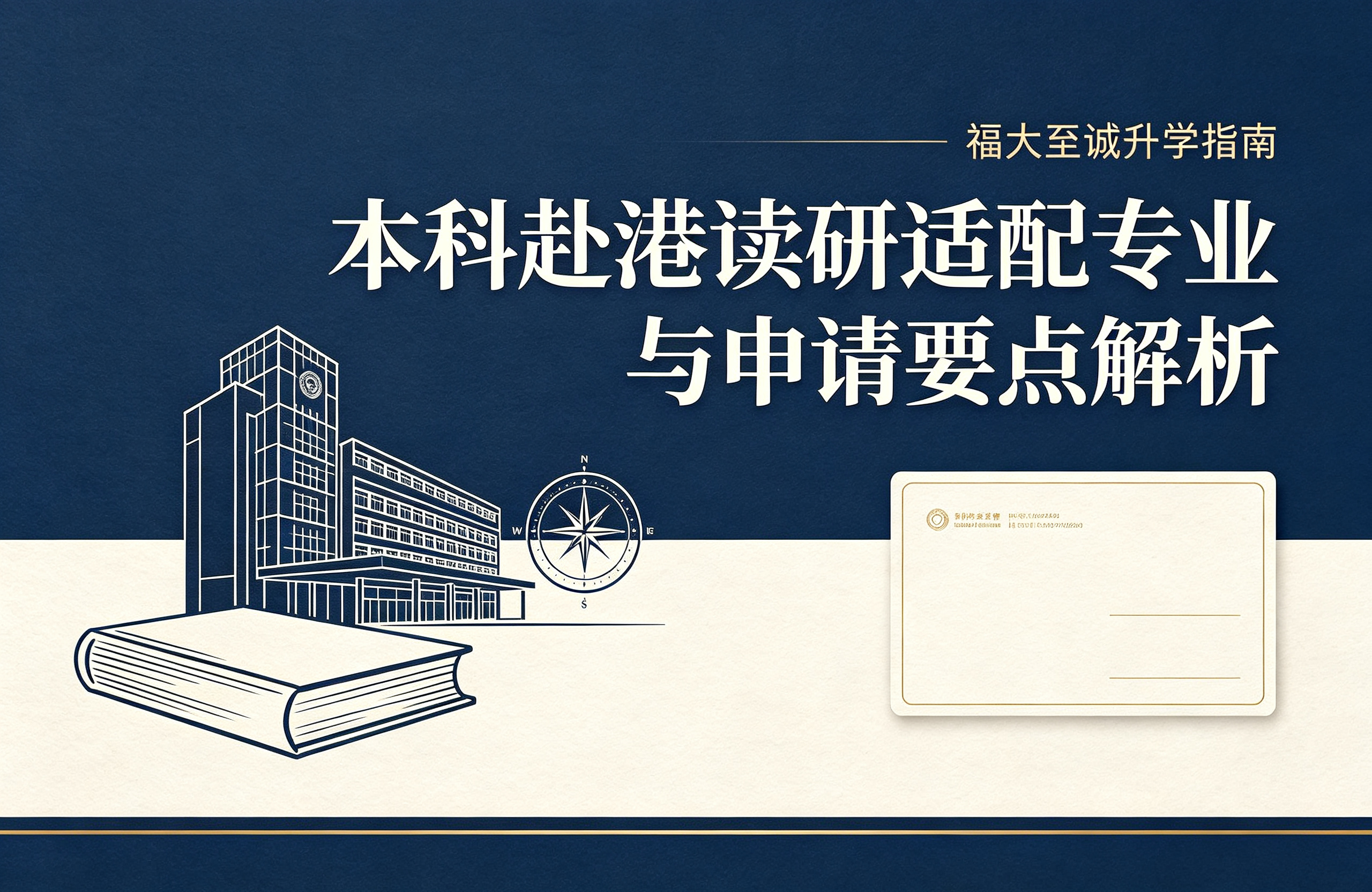 福大至诚升学指南｜本科赴港读研适配专业与申请要点解析