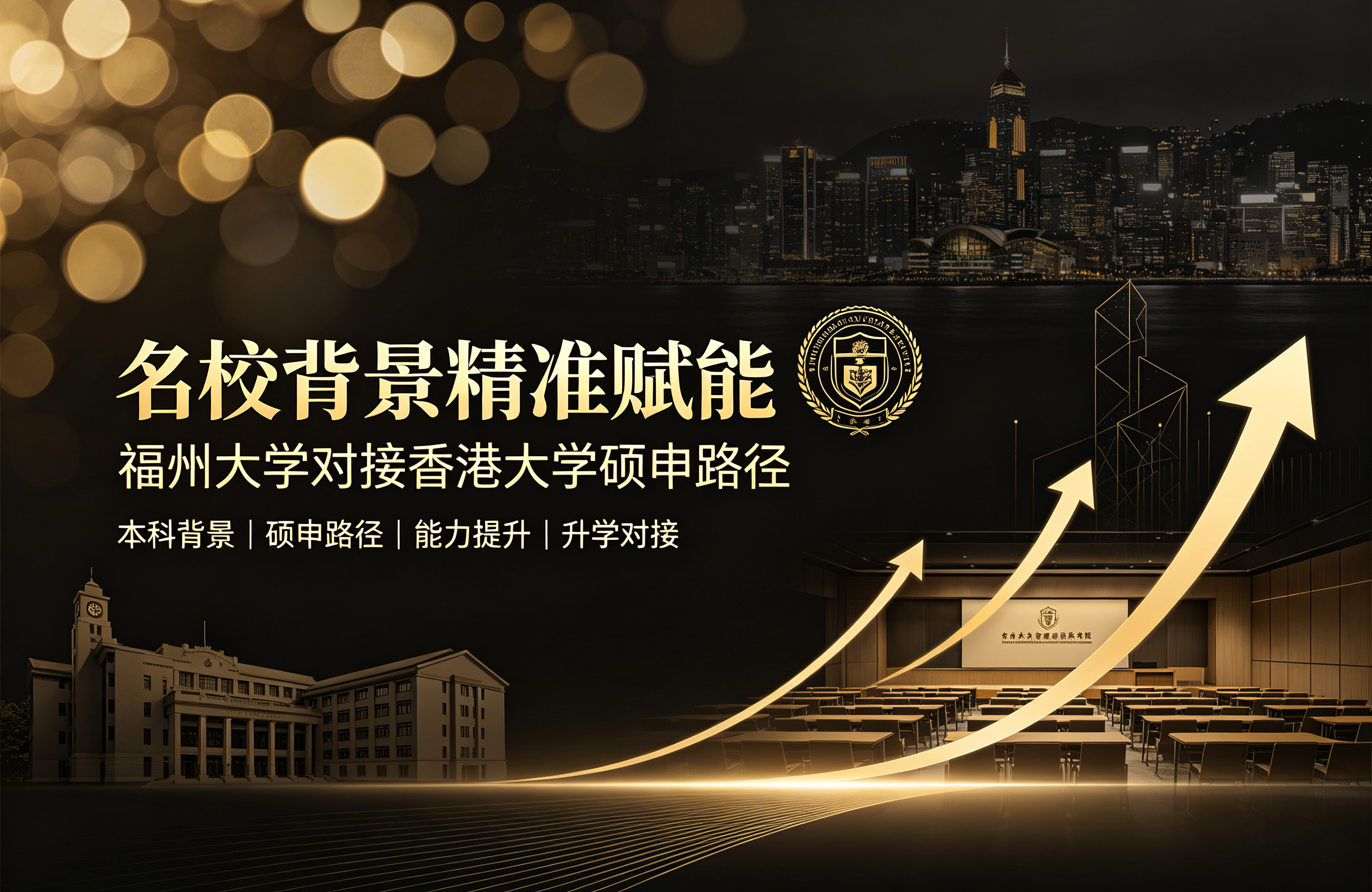 名校背景精准赋能｜福州大学对接香港大学硕申路径
