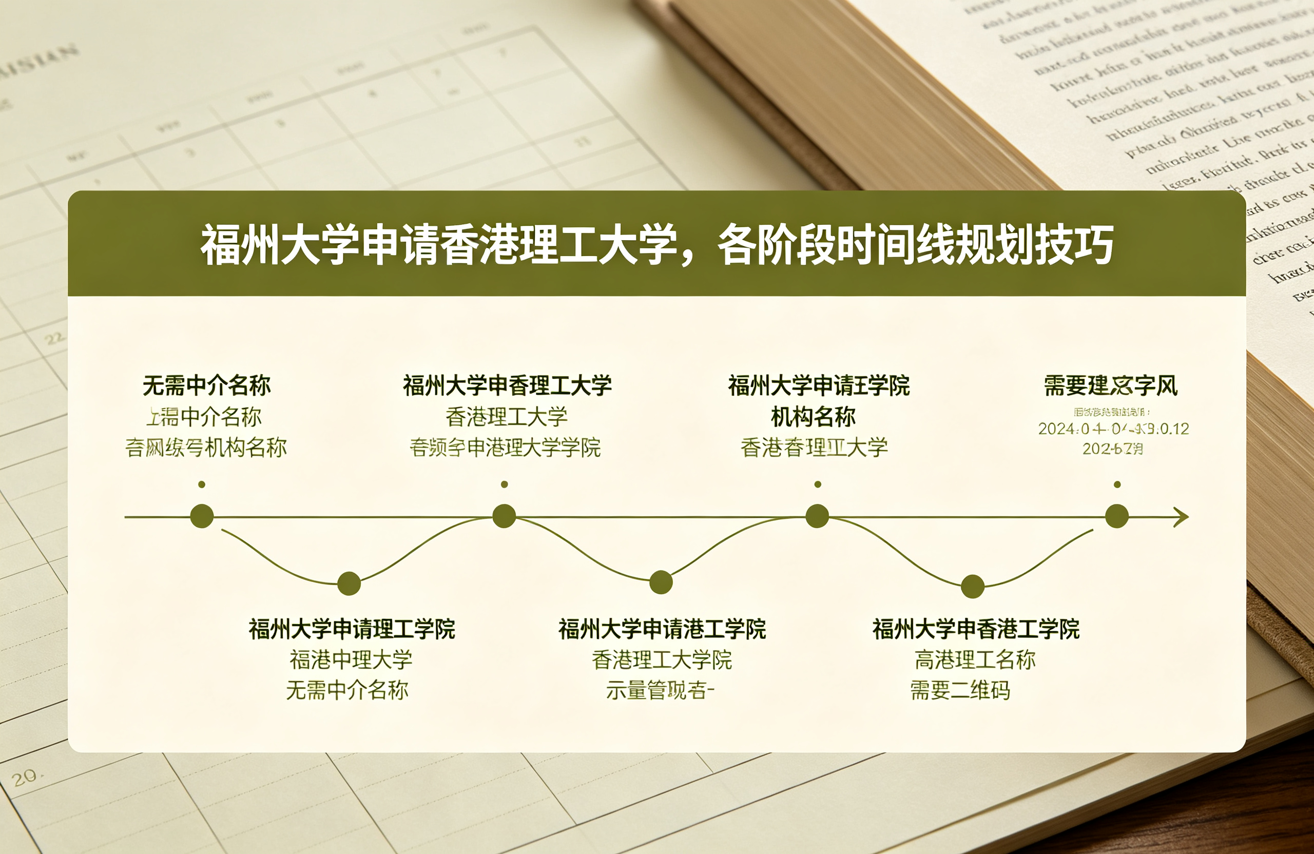 福州大学申请香港理工大学，各阶段时间线规划技巧