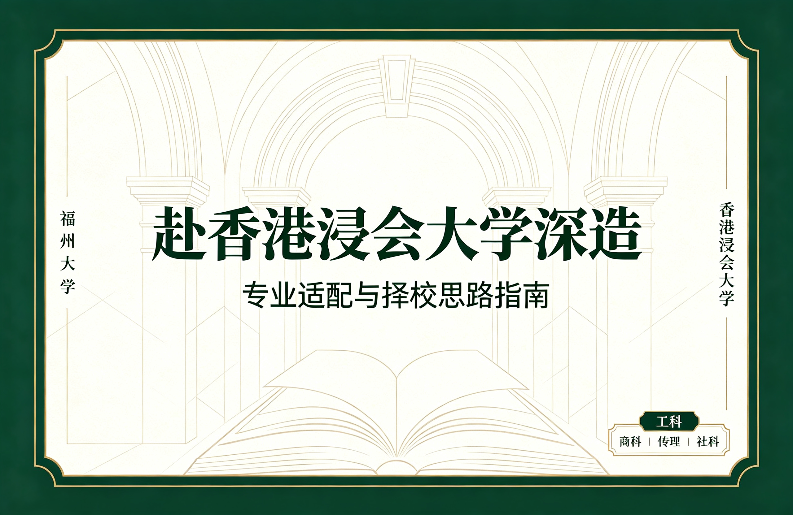 福大本科赴香港浸会大学深造，专业适配与择校思路指南