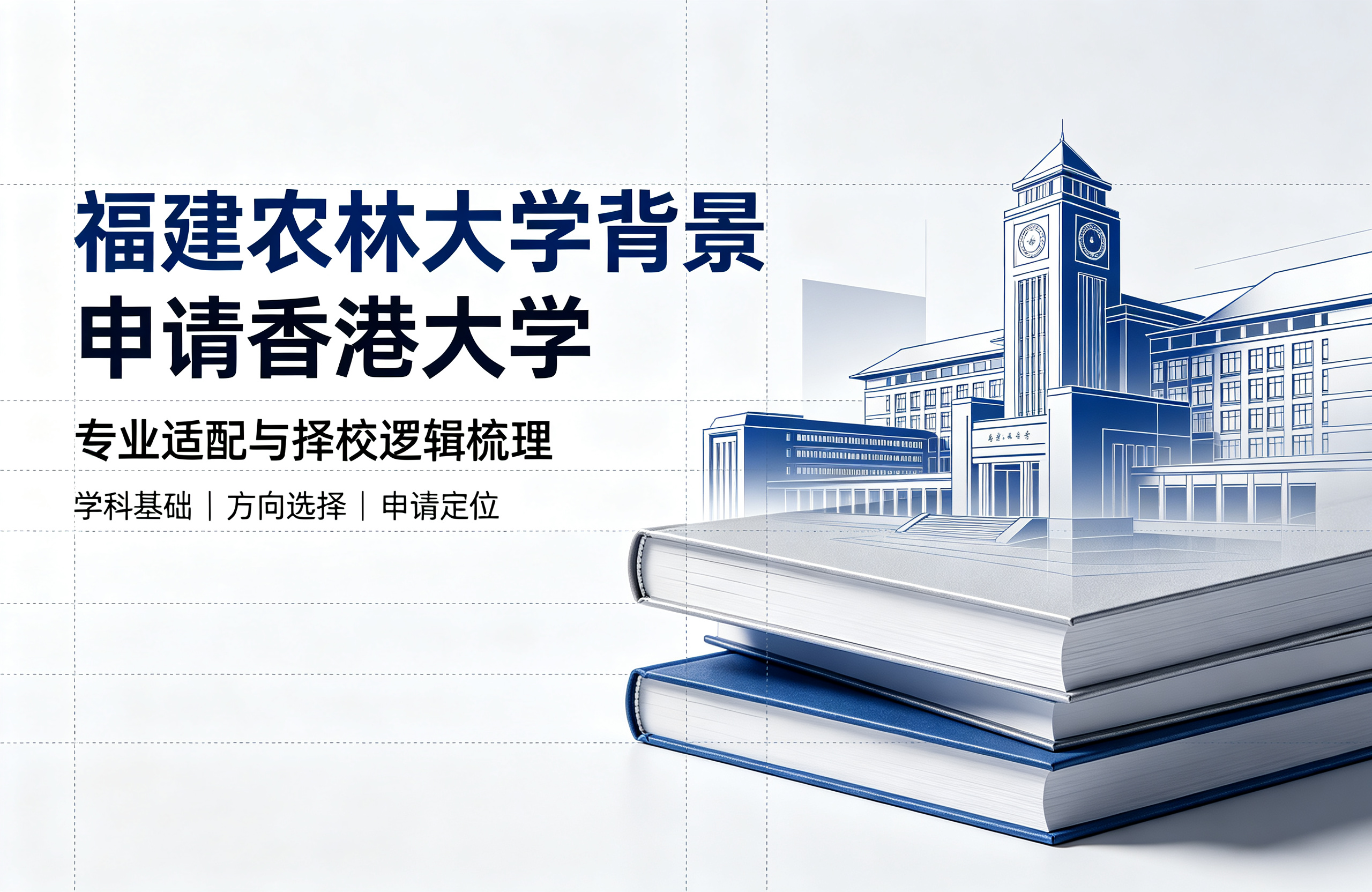 福建农林大学背景申请香港大学，专业适配与择校逻辑梳理