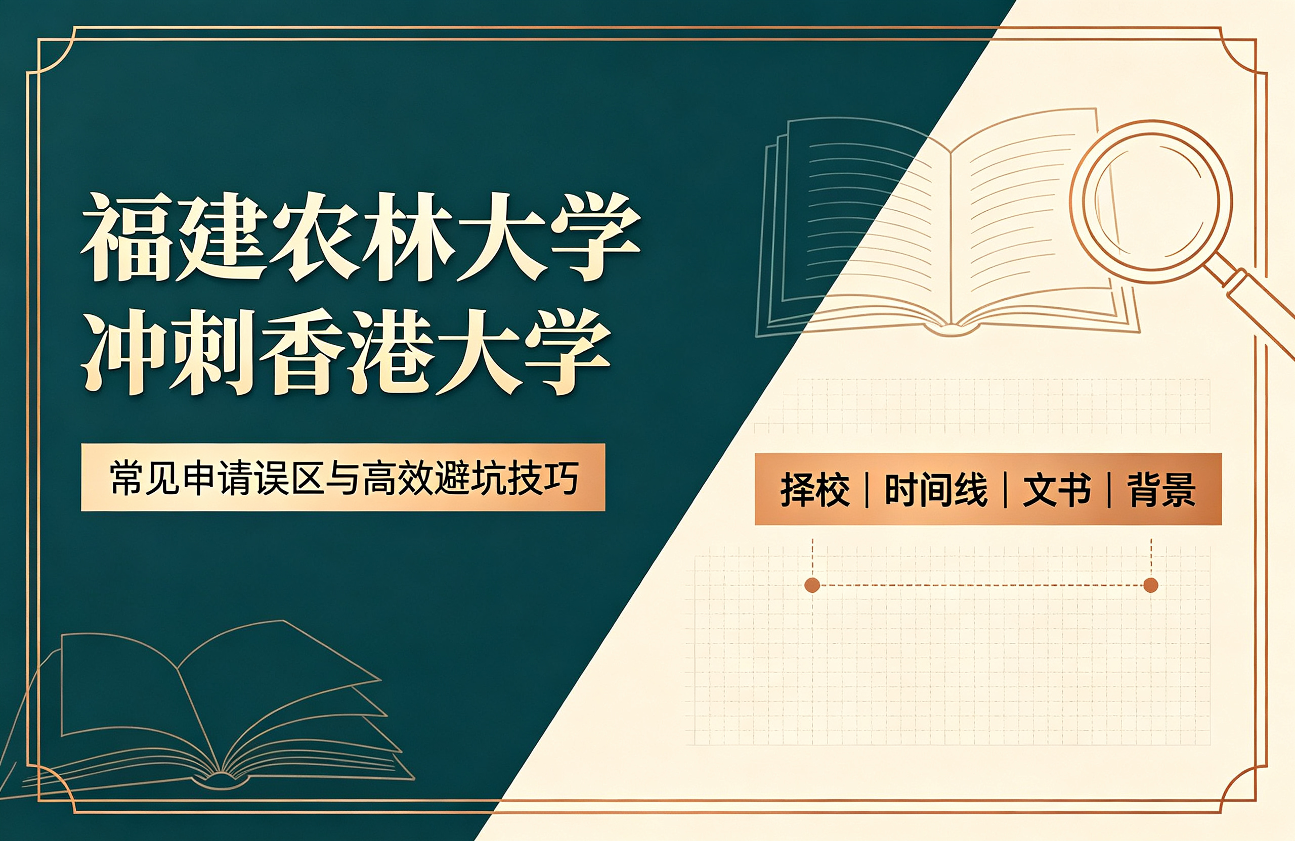 福建农林大学冲刺香港大学，常见申请误区与高效避坑技巧