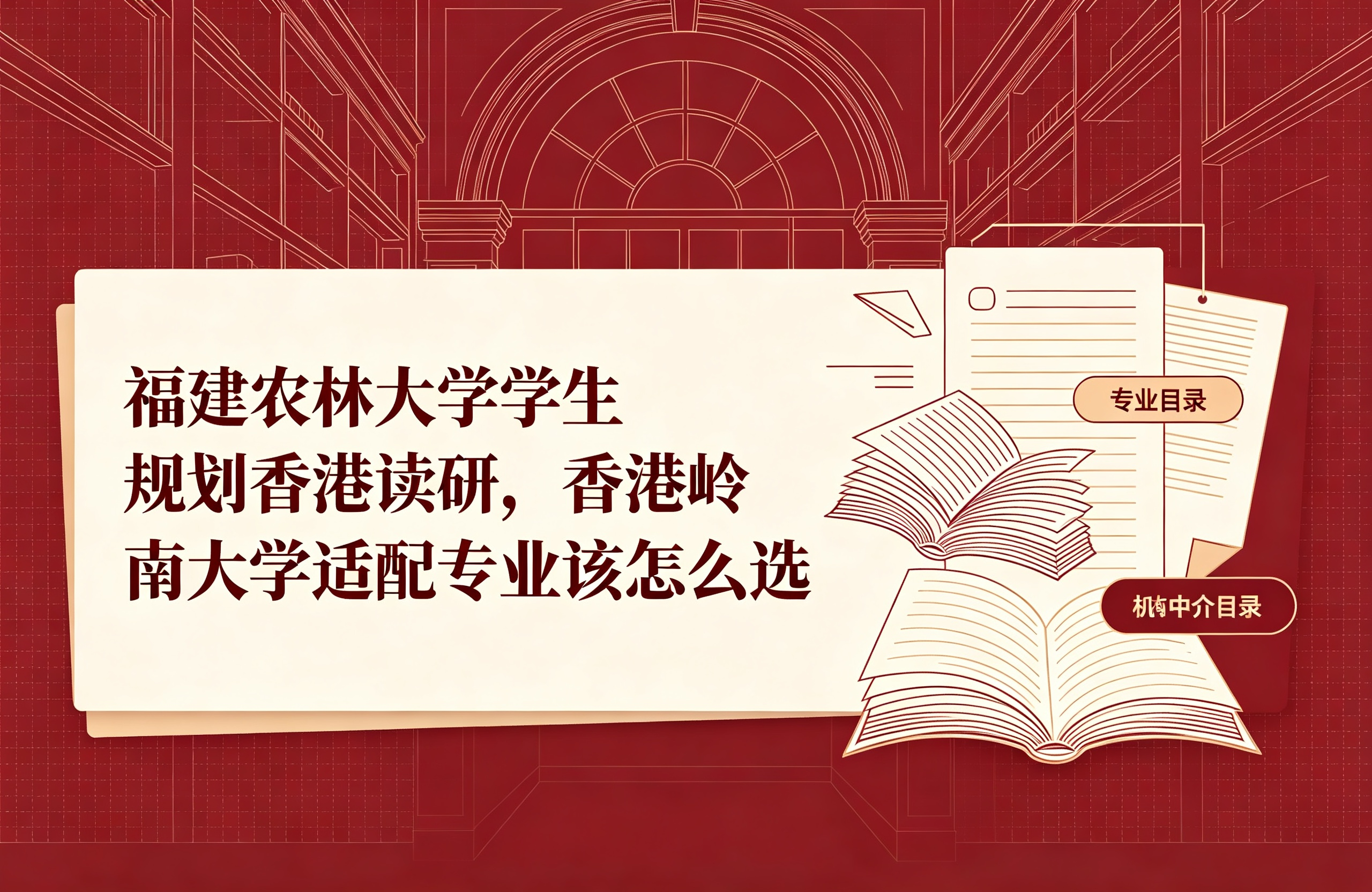 福建农林大学学生规划香港读研，香港岭南大学适配专业该怎么选