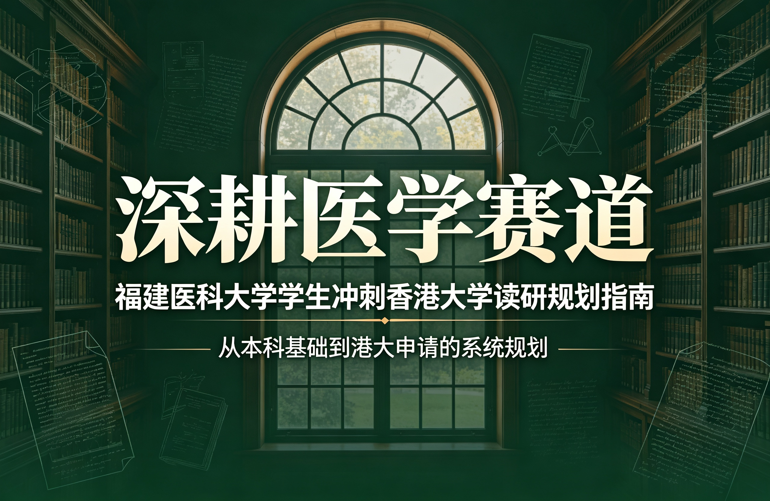 深耕医学赛道：福建医科大学学生冲刺香港大学读研规划指南