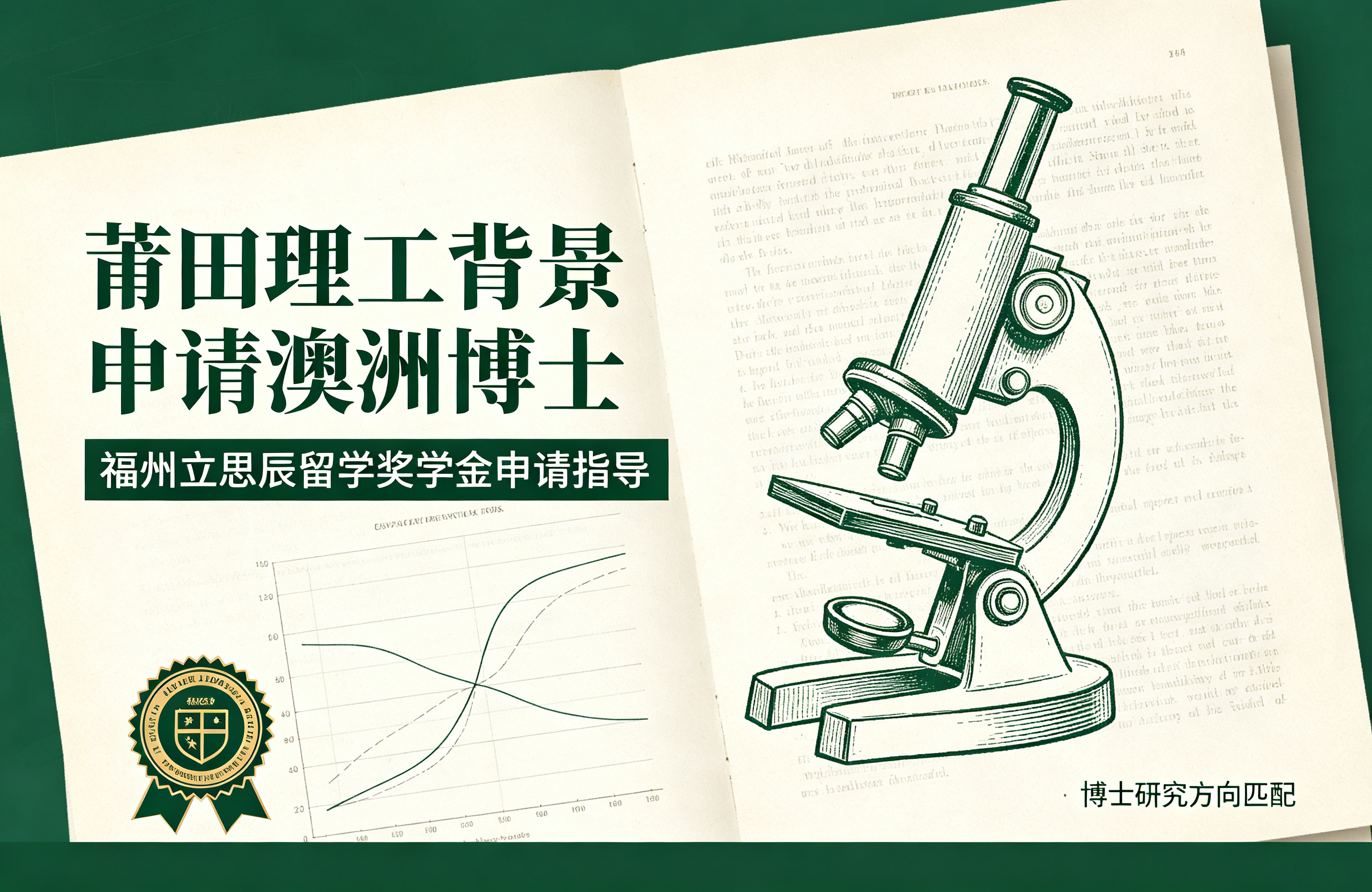 莆田理工背景申请澳洲博士，福州立思辰留学奖学金申请指导