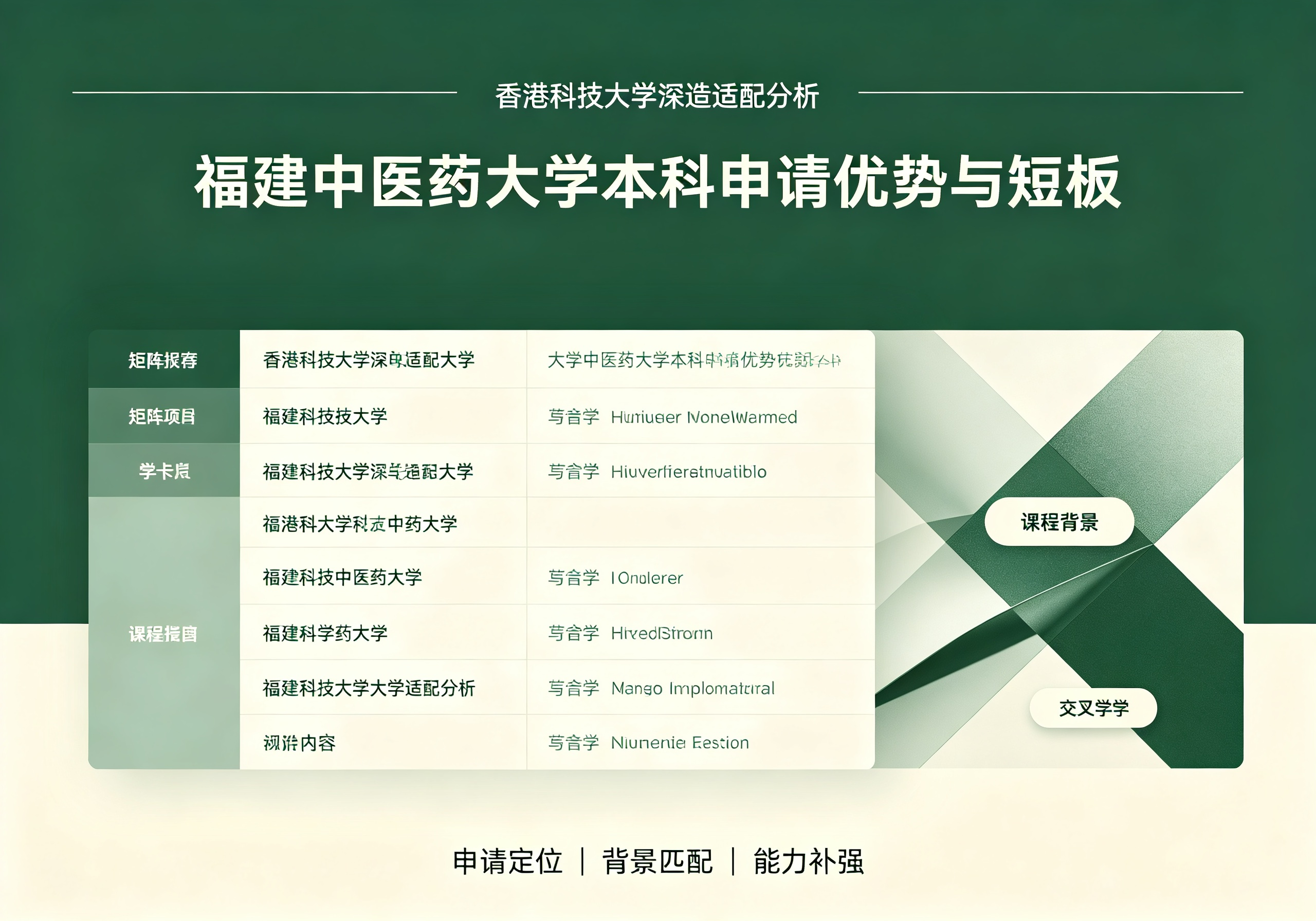 香港科技大学深造适配分析：福建中医药大学本科申请优势与短板