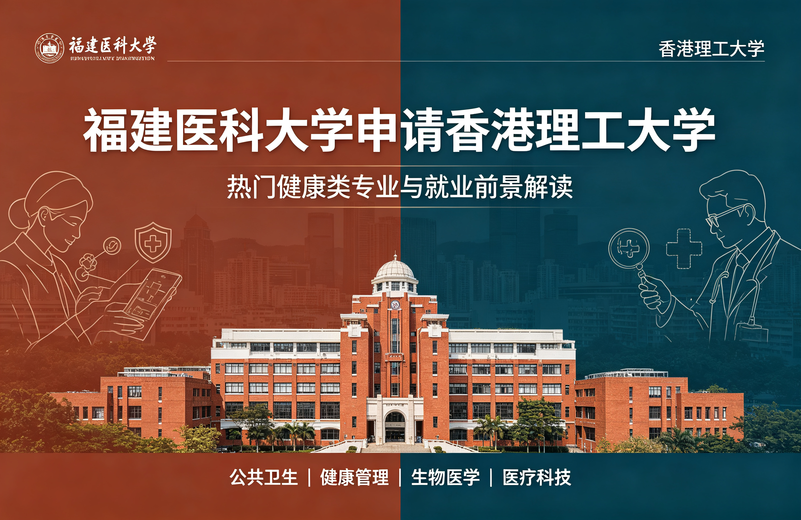 福建医科大学申请香港理工大学，热门健康类专业与就业前景解读
