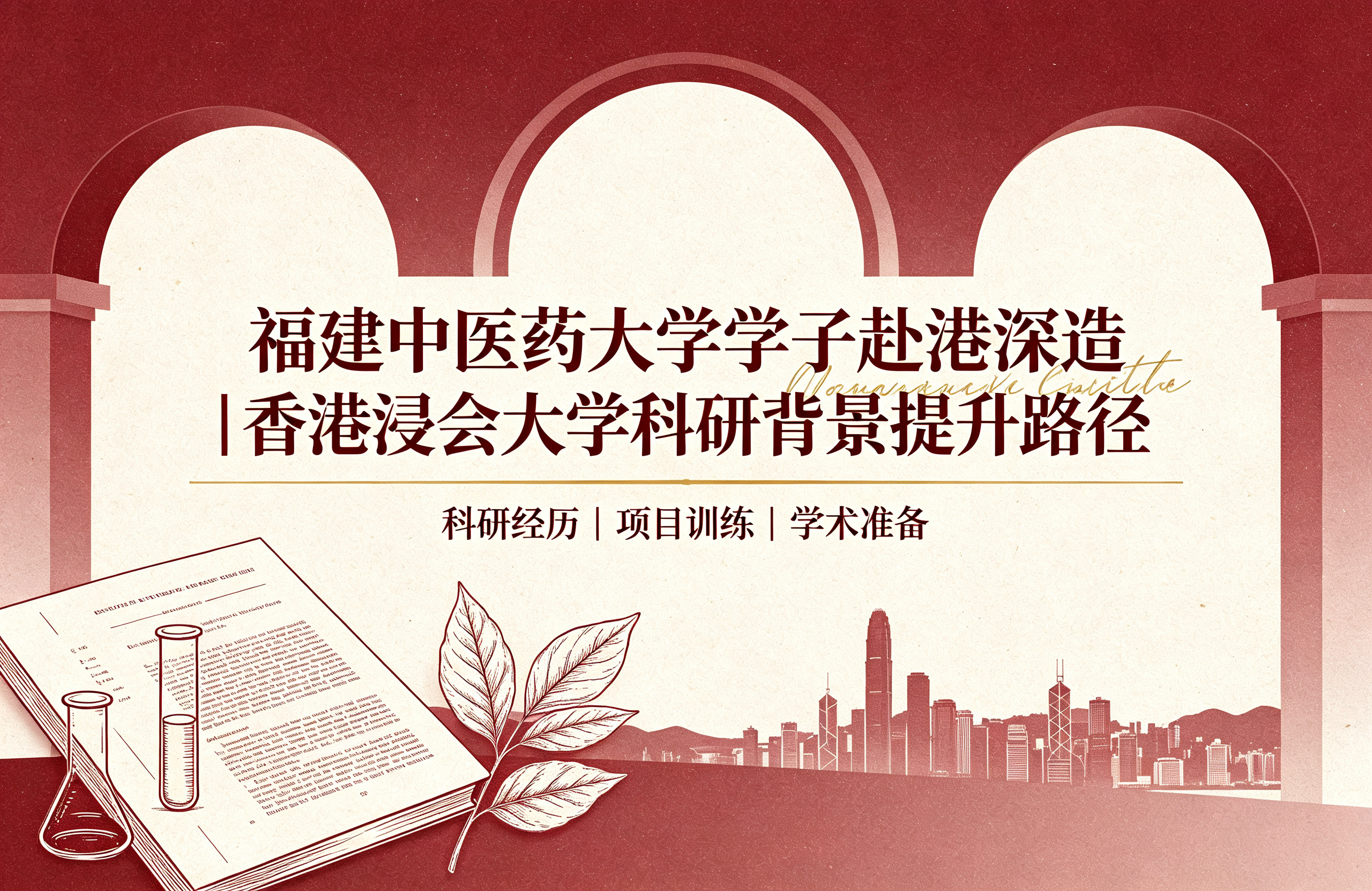 福建中医药大学学子赴港深造｜香港浸会大学科研背景提升路径