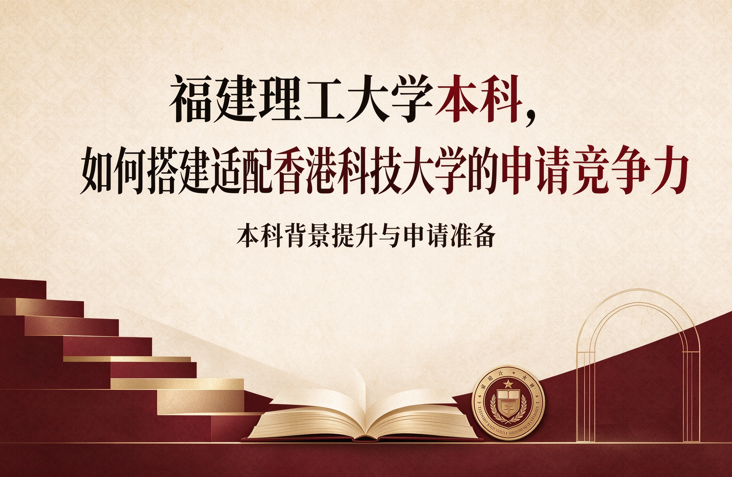 福建理工大学本科，如何搭建适配香港科技大学的申请竞争力