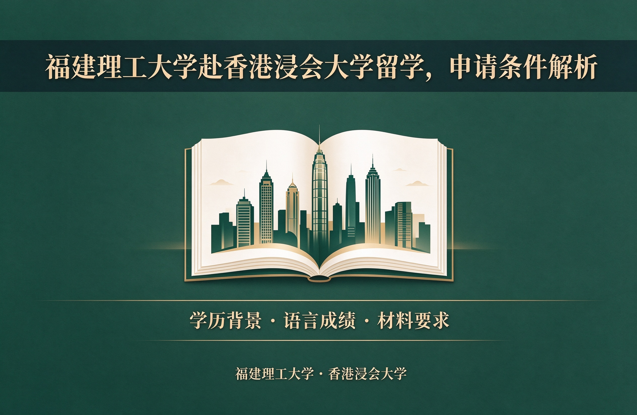 福建理工大学赴香港浸会大学留学，申请条件解析