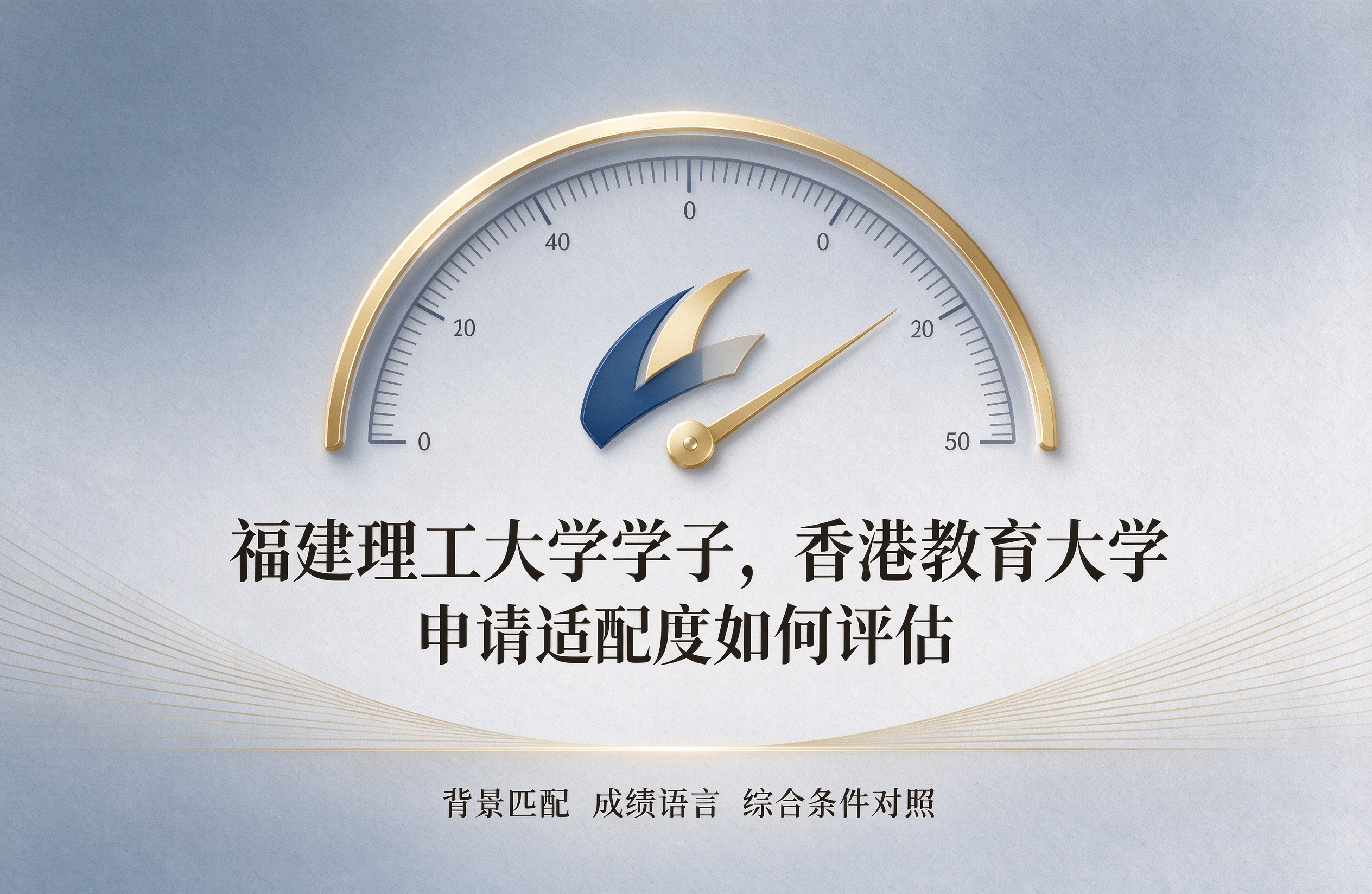 福建理工大学学子，香港教育大学申请适配度如何评估
