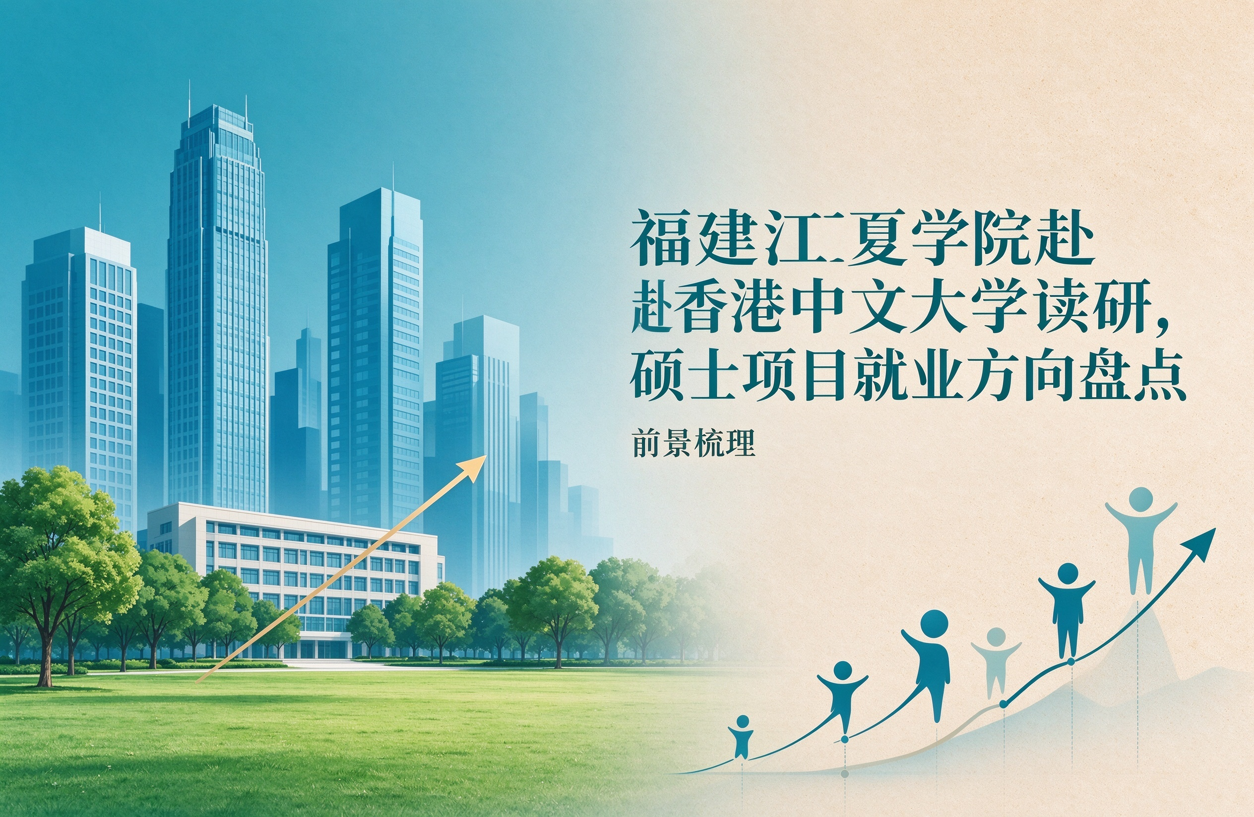 福建江夏学院赴香港中文大学读研，硕士项目就业方向盘点