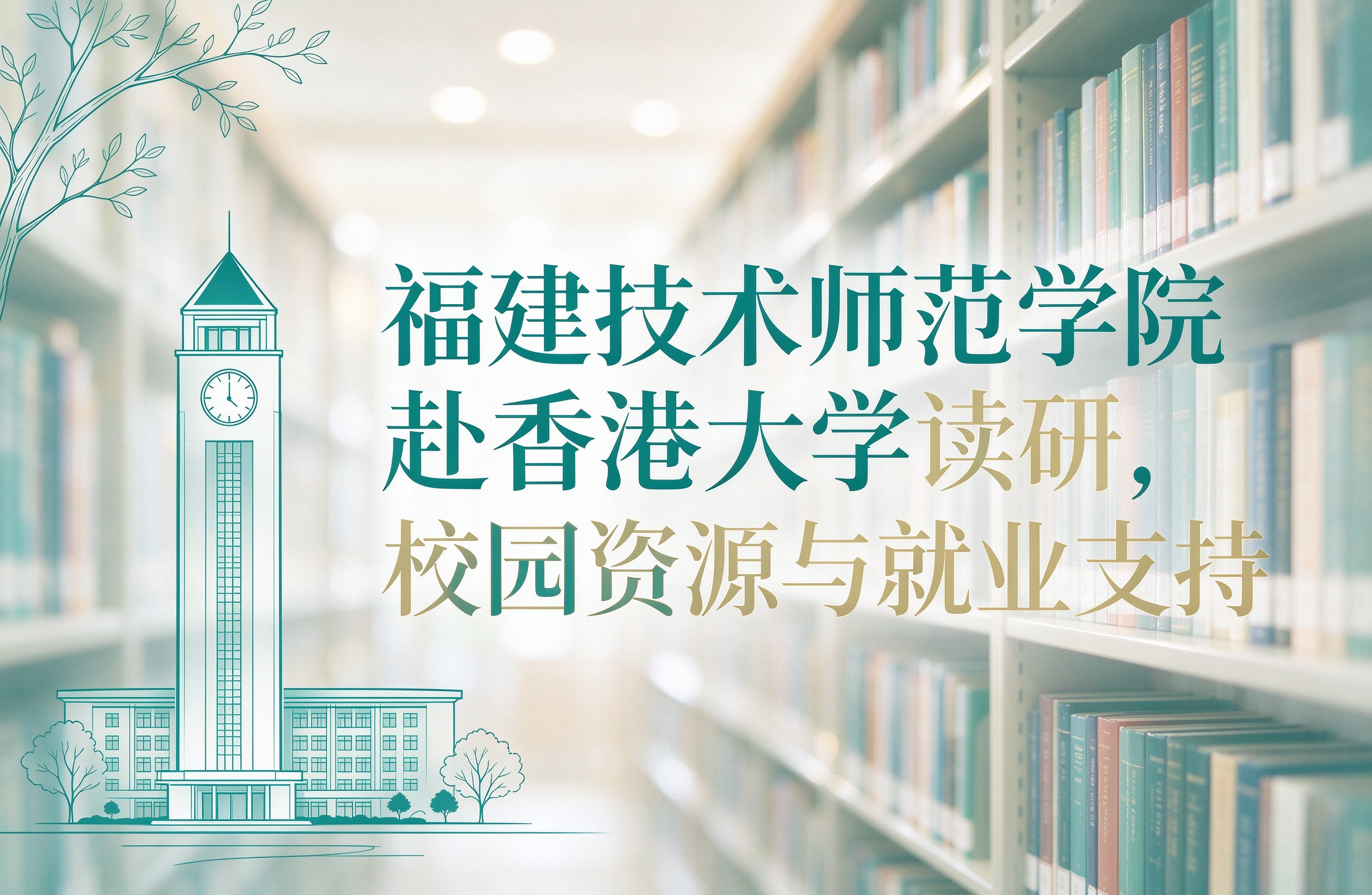 福建技术师范学院赴香港大学读研，校园资源与就业支持