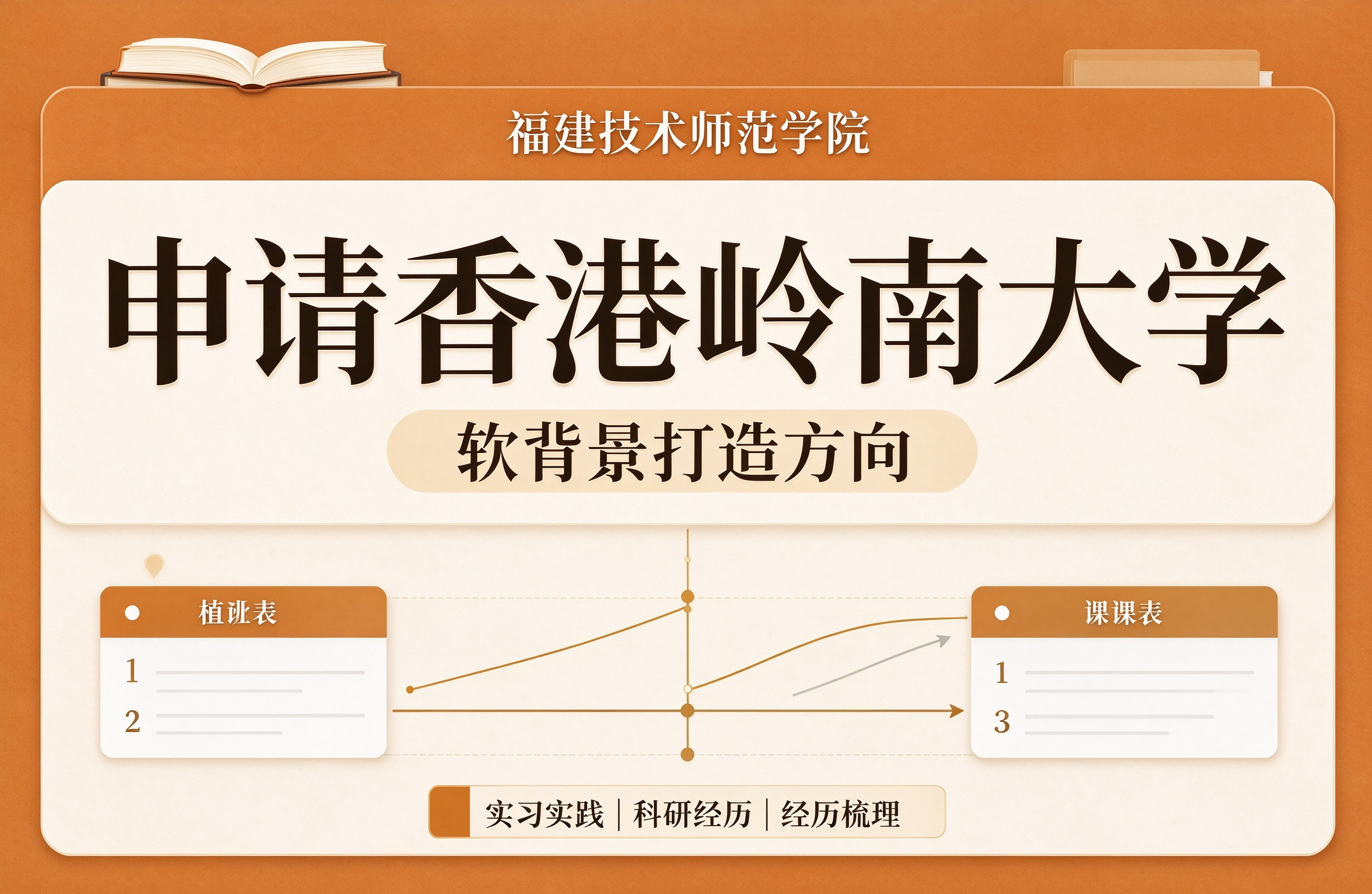 福建技术师范学院申请香港岭南大学，软背景打造方向