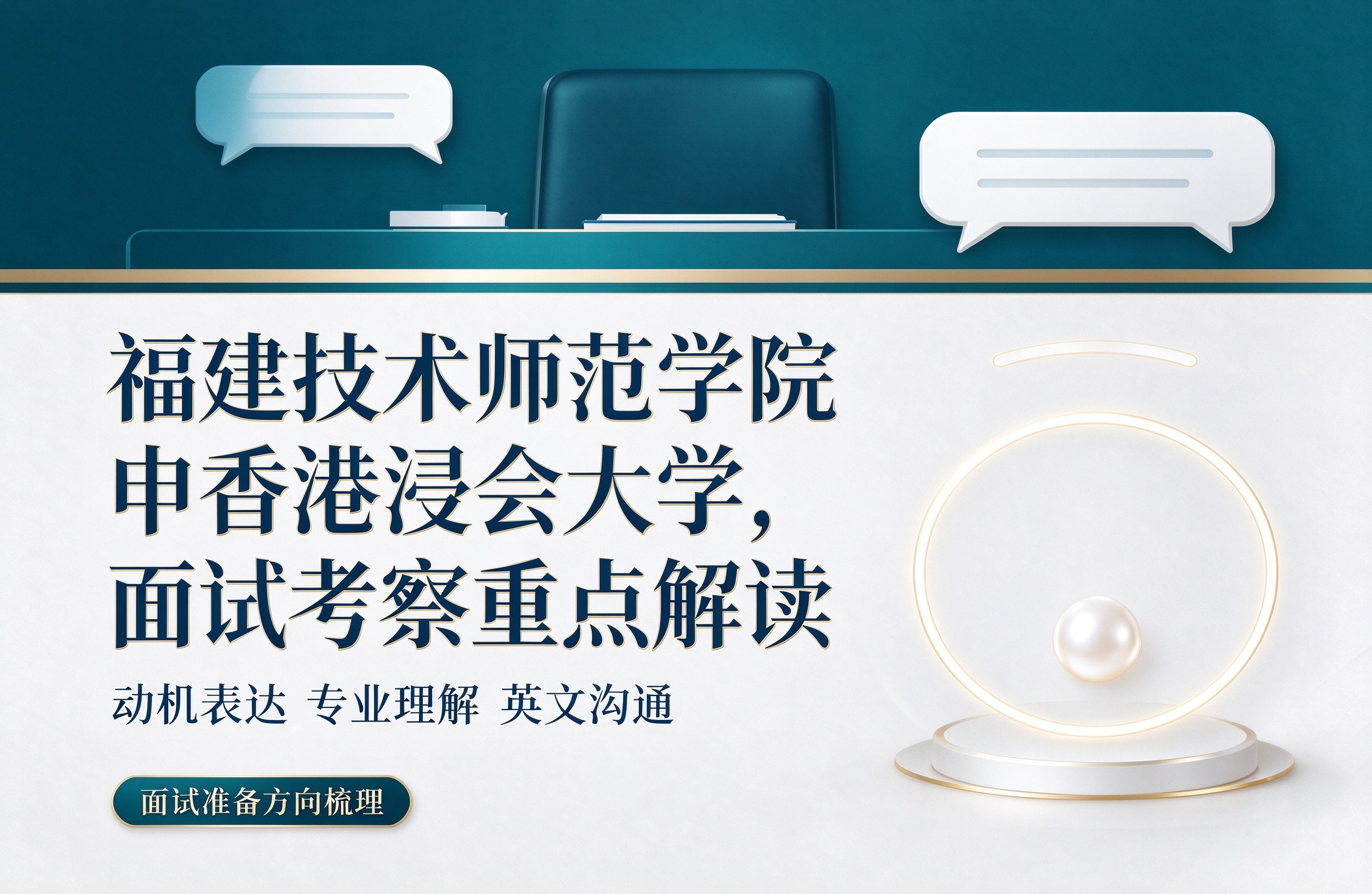 福建技术师范学院申香港浸会大学，面试考察重点解读