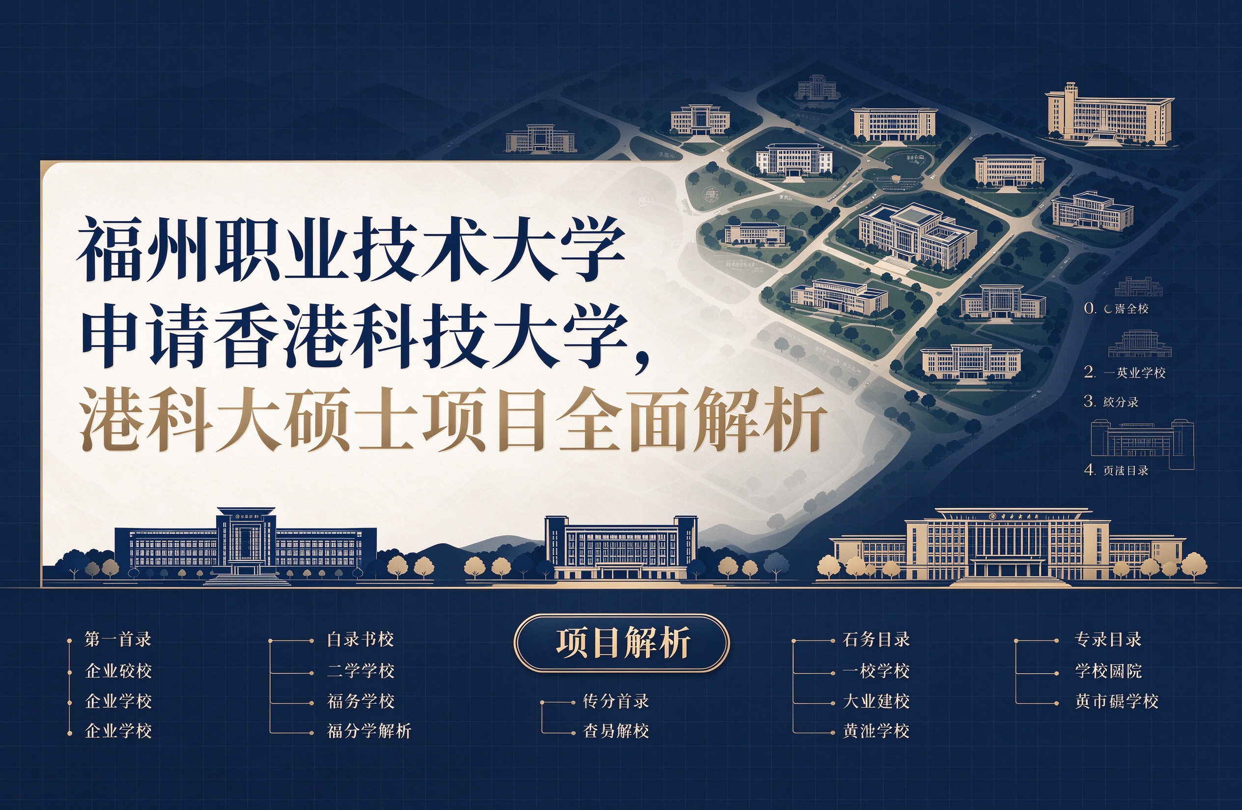 福州职业技术大学申请香港科技大学，港科大硕士项目全面解析