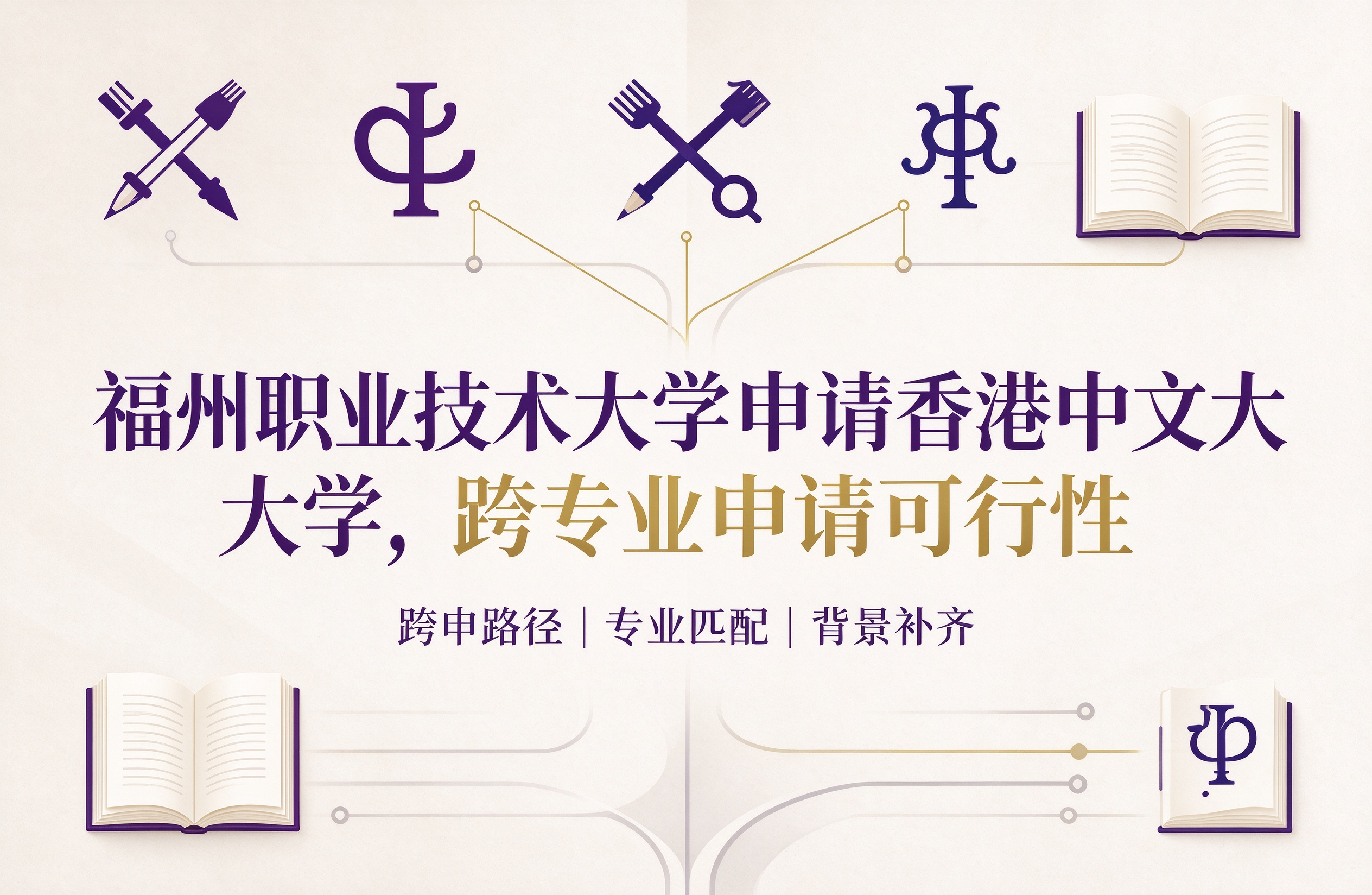 福州职业技术大学申请香港中文大学，跨专业申请可行性