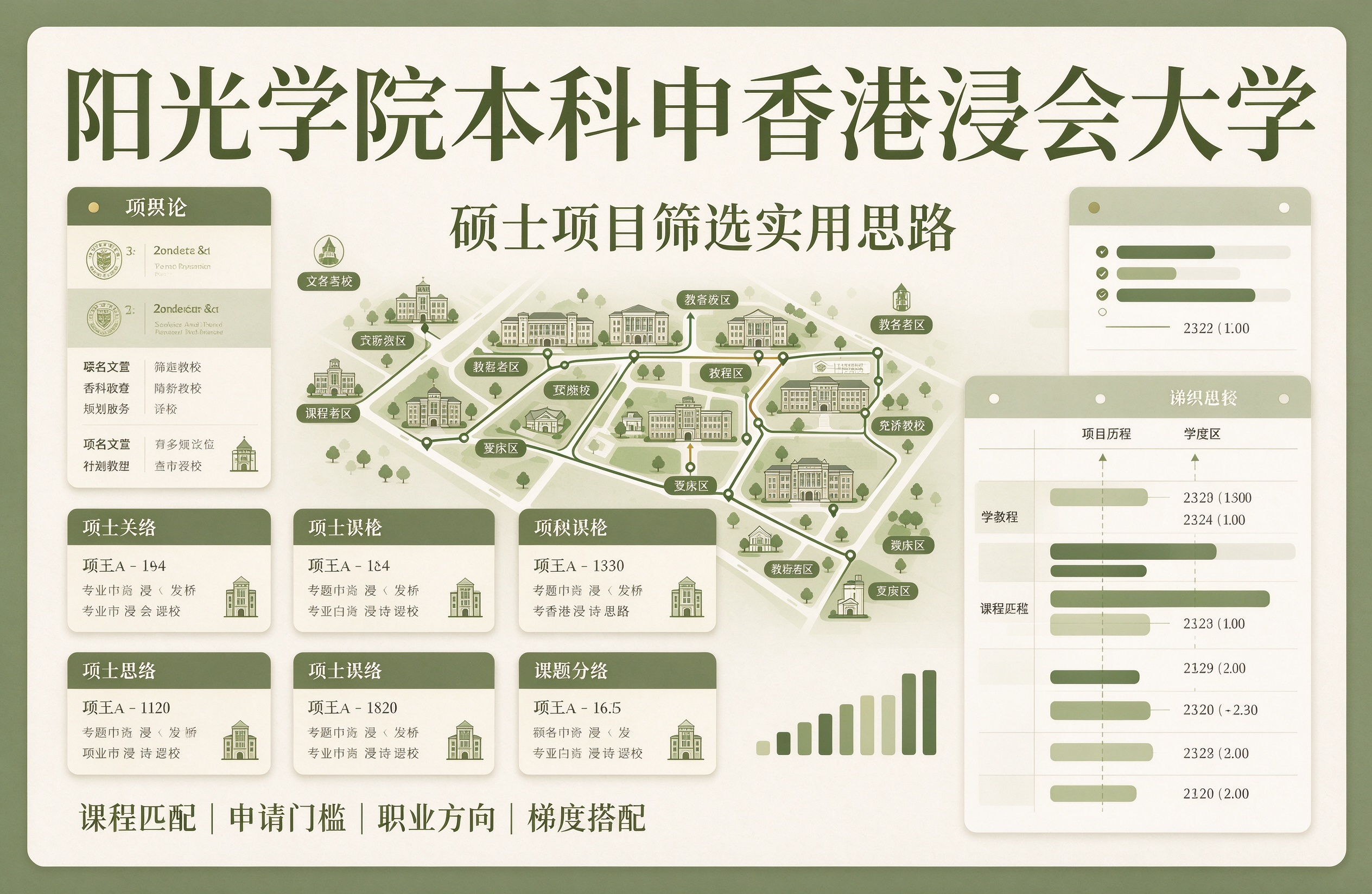 阳光学院本科申香港浸会大学，硕士项目筛选实用思路