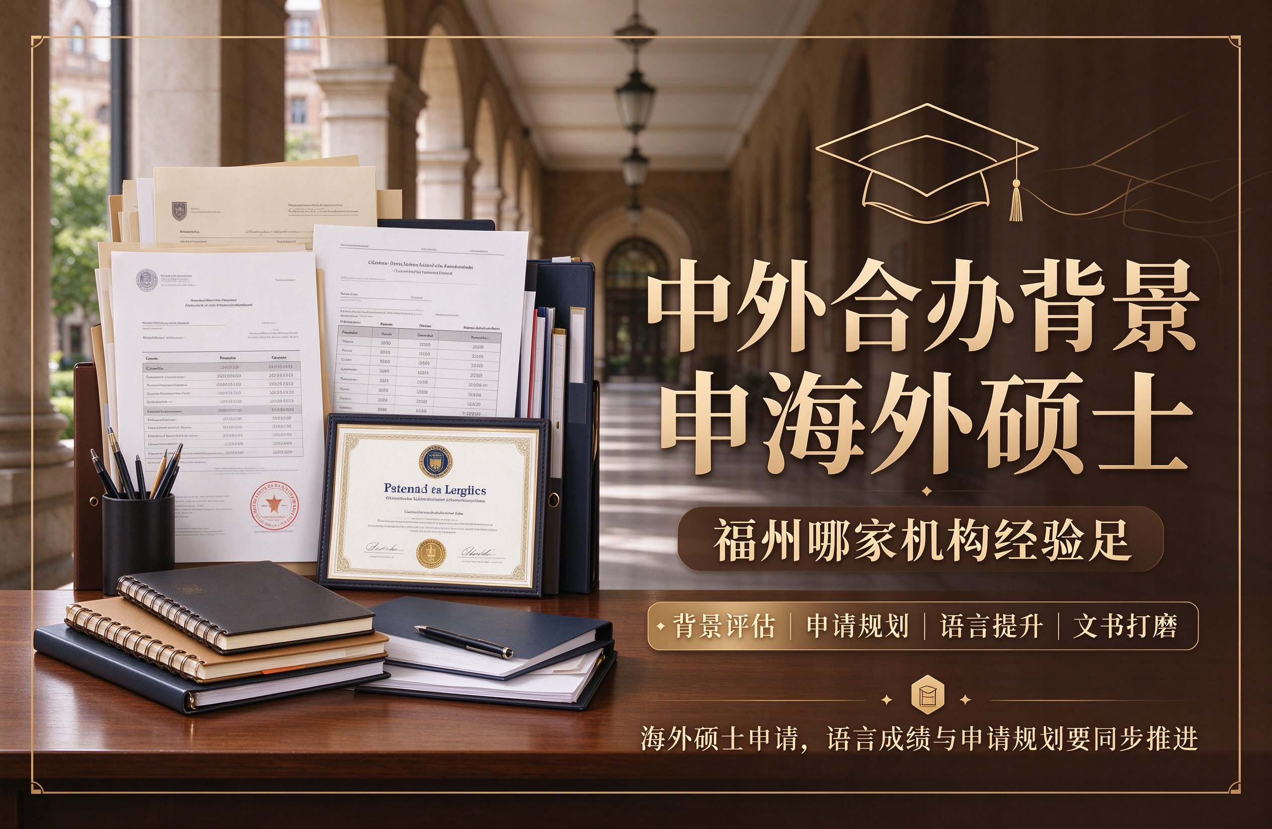 中外合办背景申海外硕士，福州哪家机构经验足