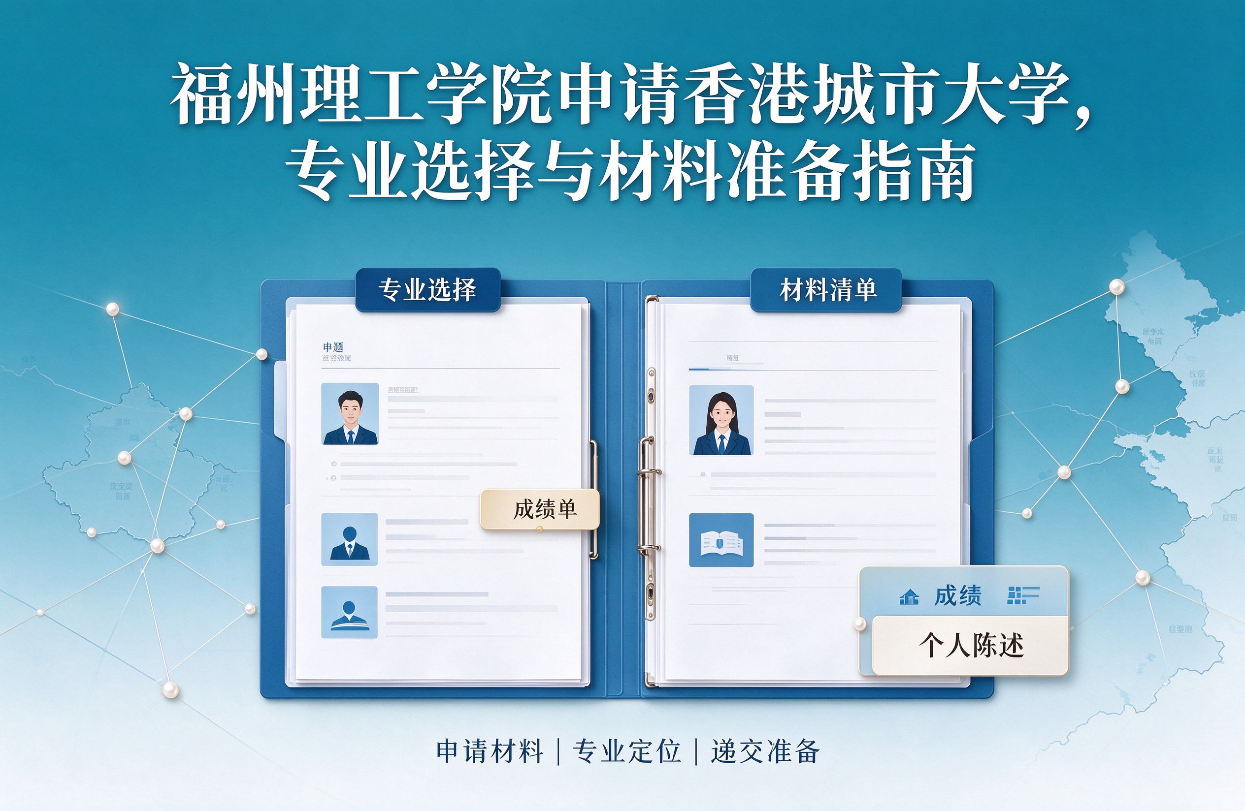 福州理工学院申请香港城市大学，专业选择与材料准备指南
