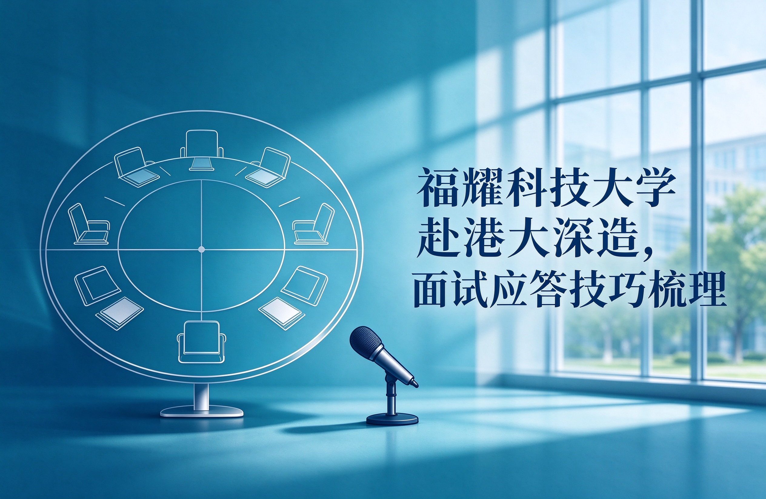 福耀科技大学赴港大深造，面试应答技巧梳理