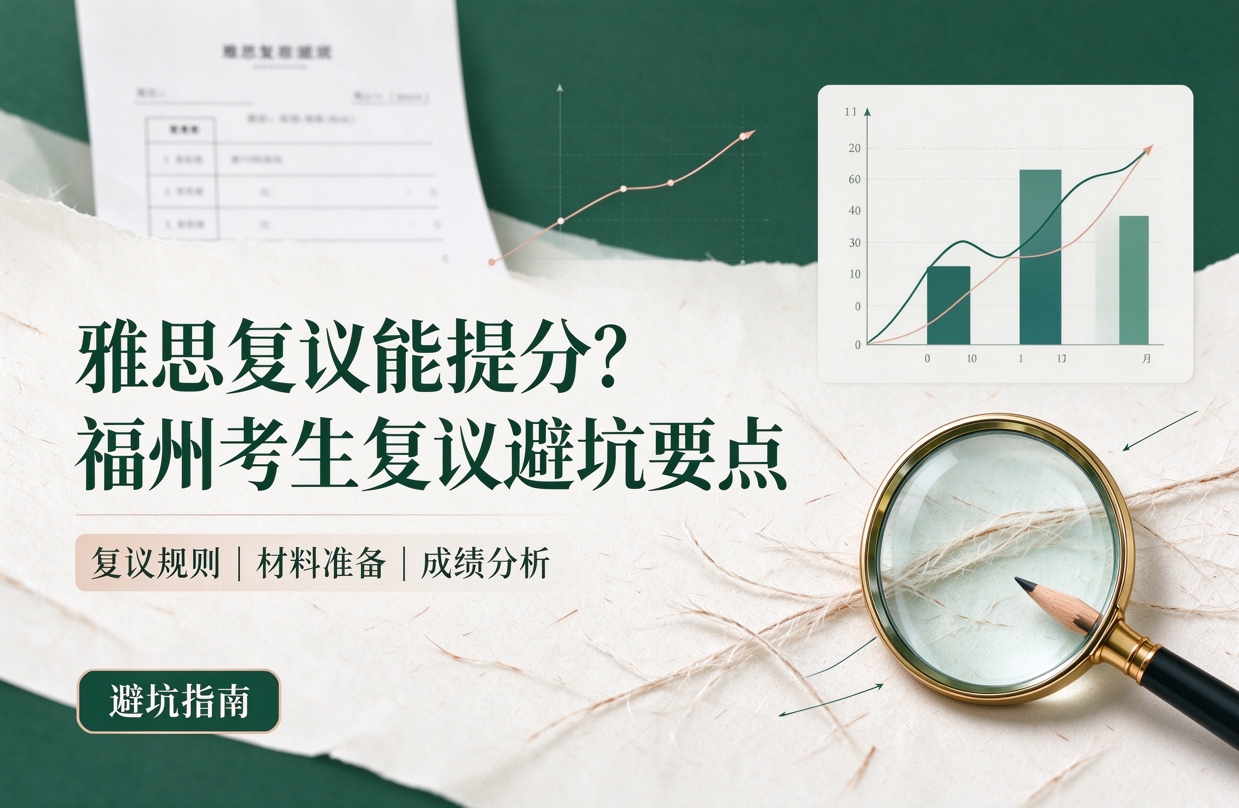 雅思复议能提分？福州考生复议避坑要点