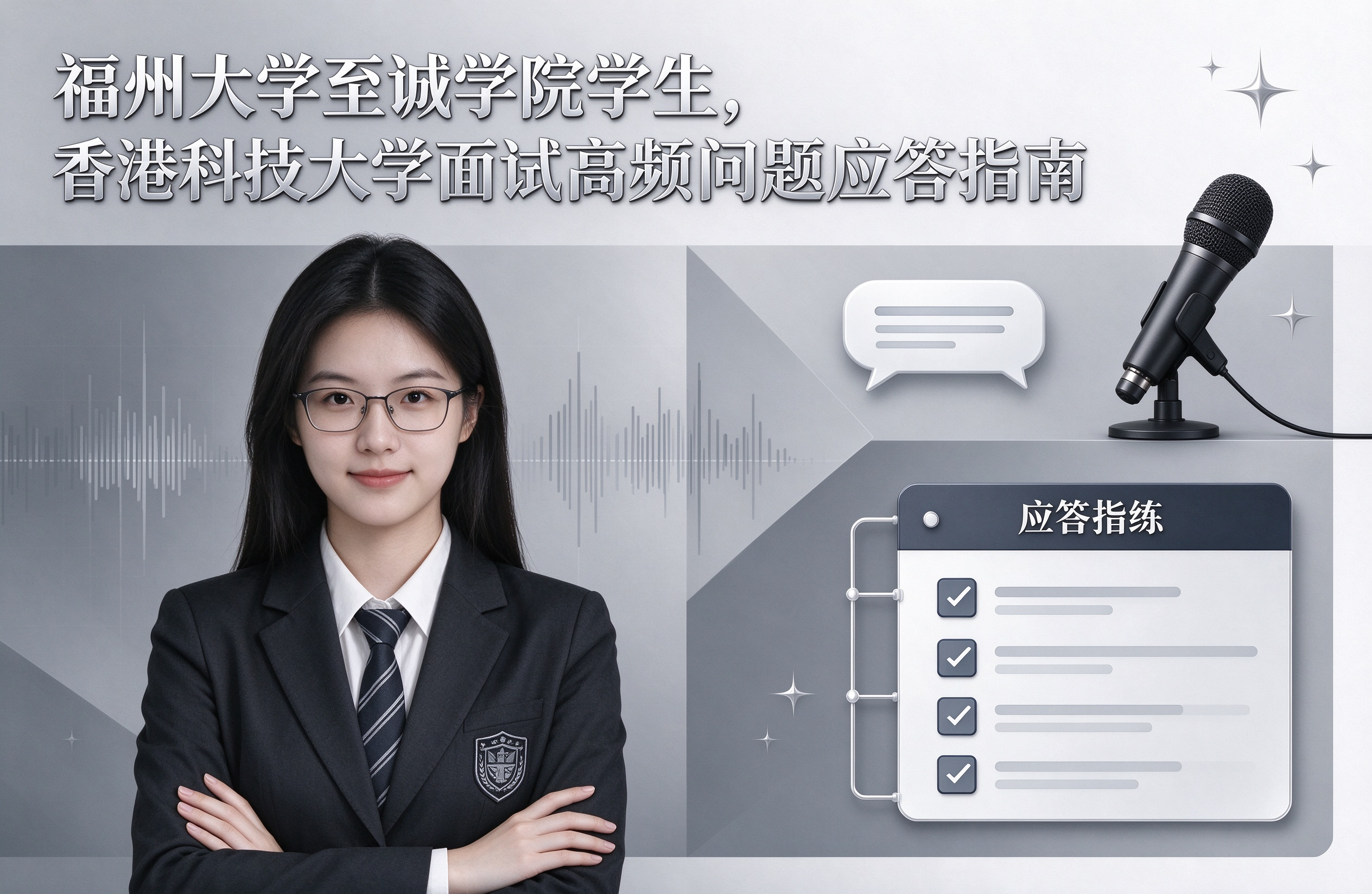 福州大学至诚学院学生，香港科技大学面试高频问题应答指南