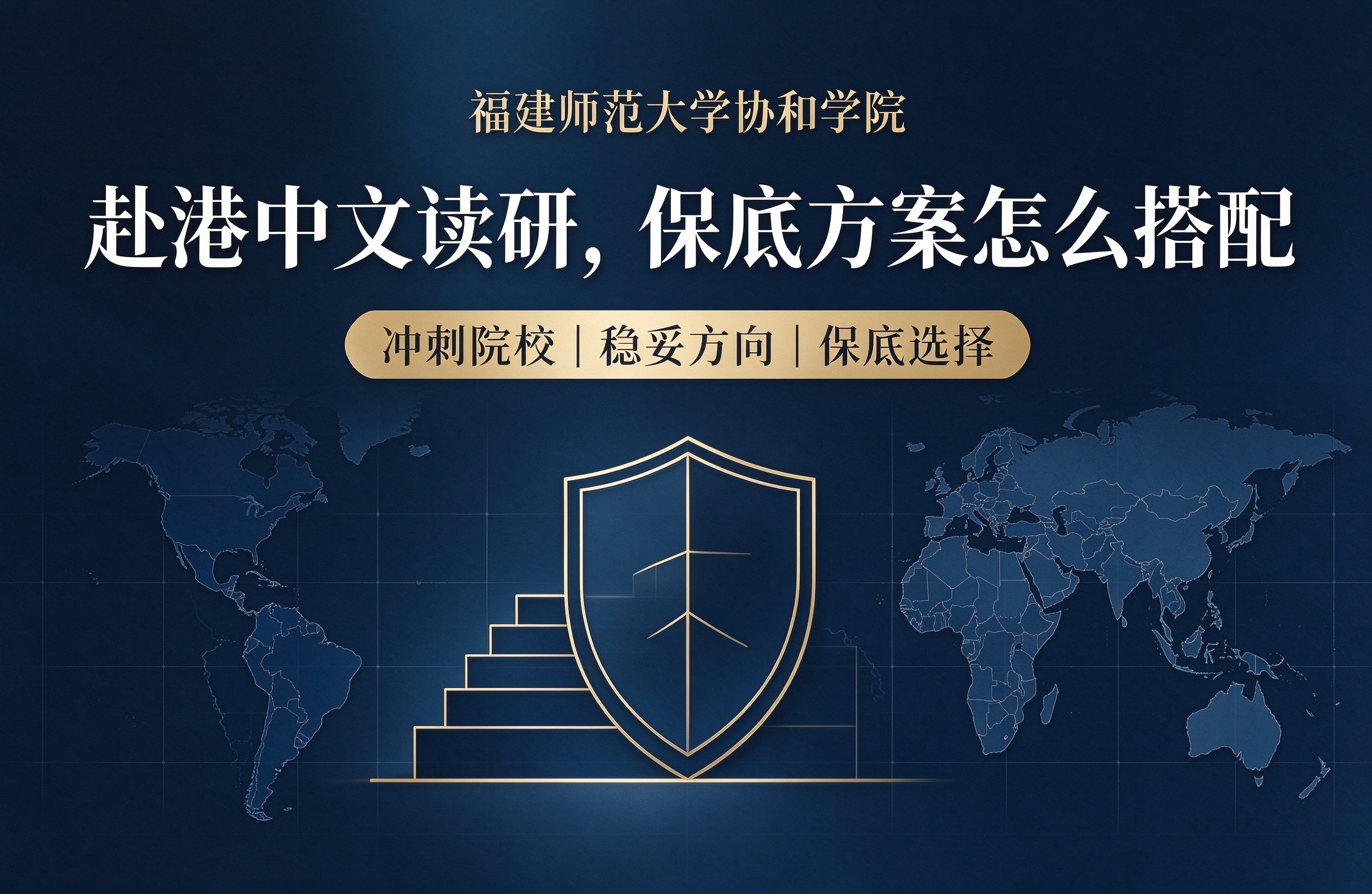 福建师范大学协和学院赴港中文读研，保底方案怎么搭配