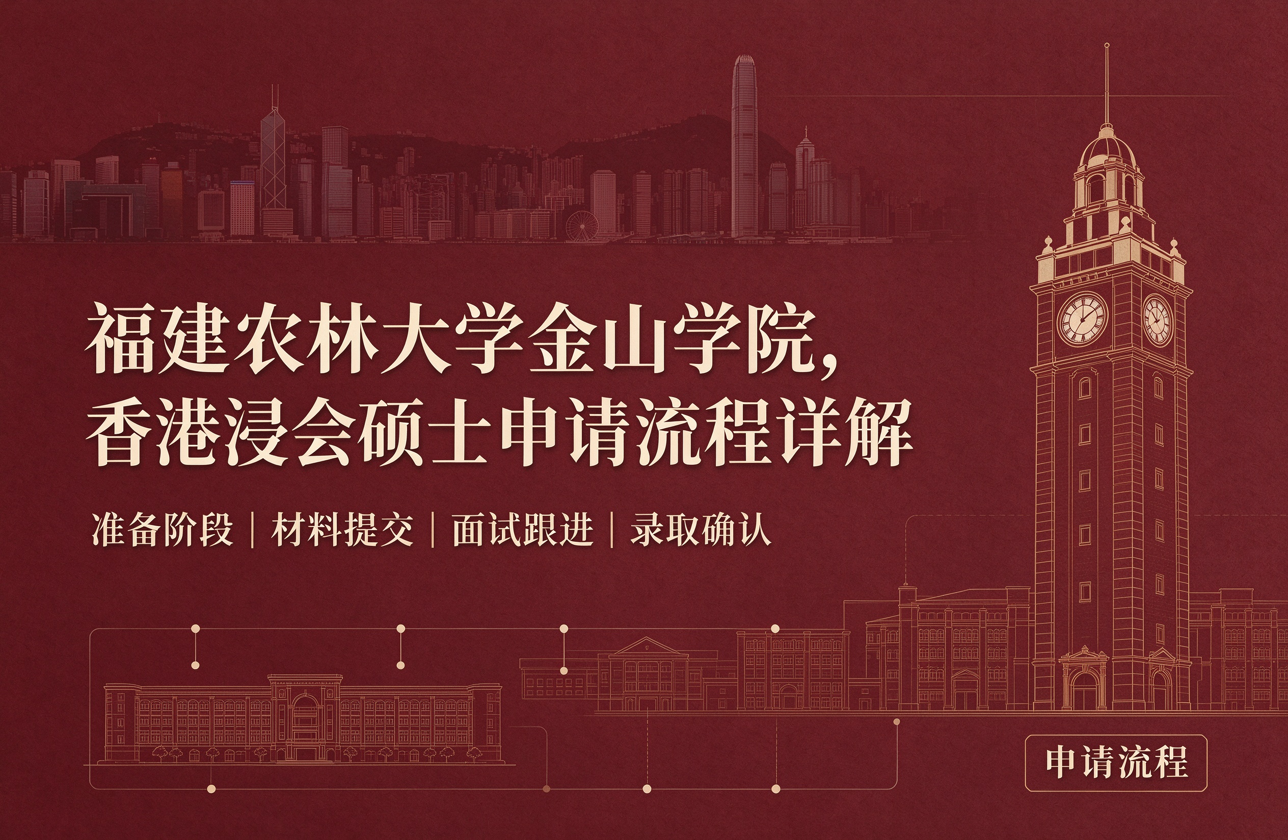福建农林大学金山学院，香港浸会硕士申请流程详解